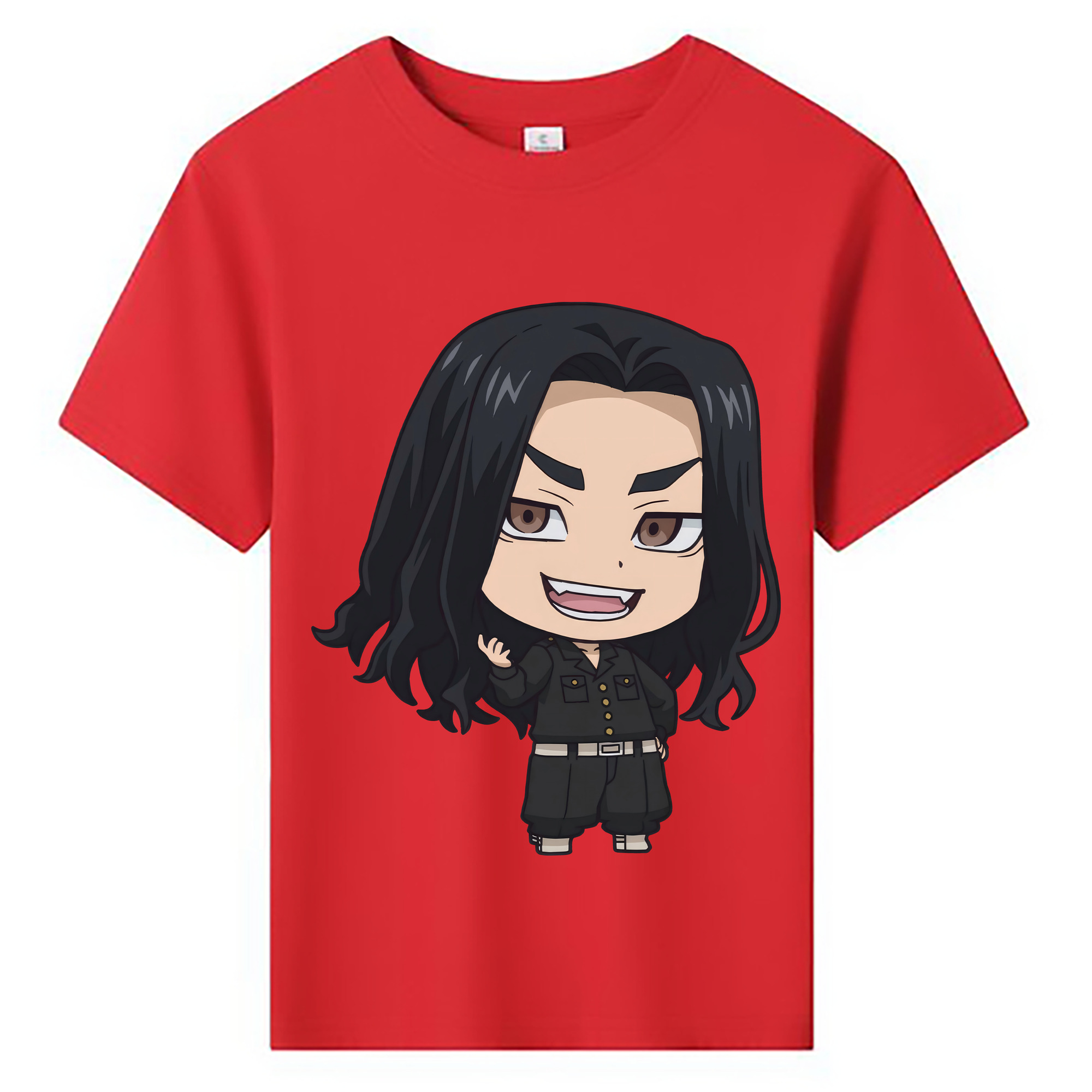 （画像用） 東京リベンジャーズ Tokyo Revengers 綿100％キッズTシャツ（フロントプリント）