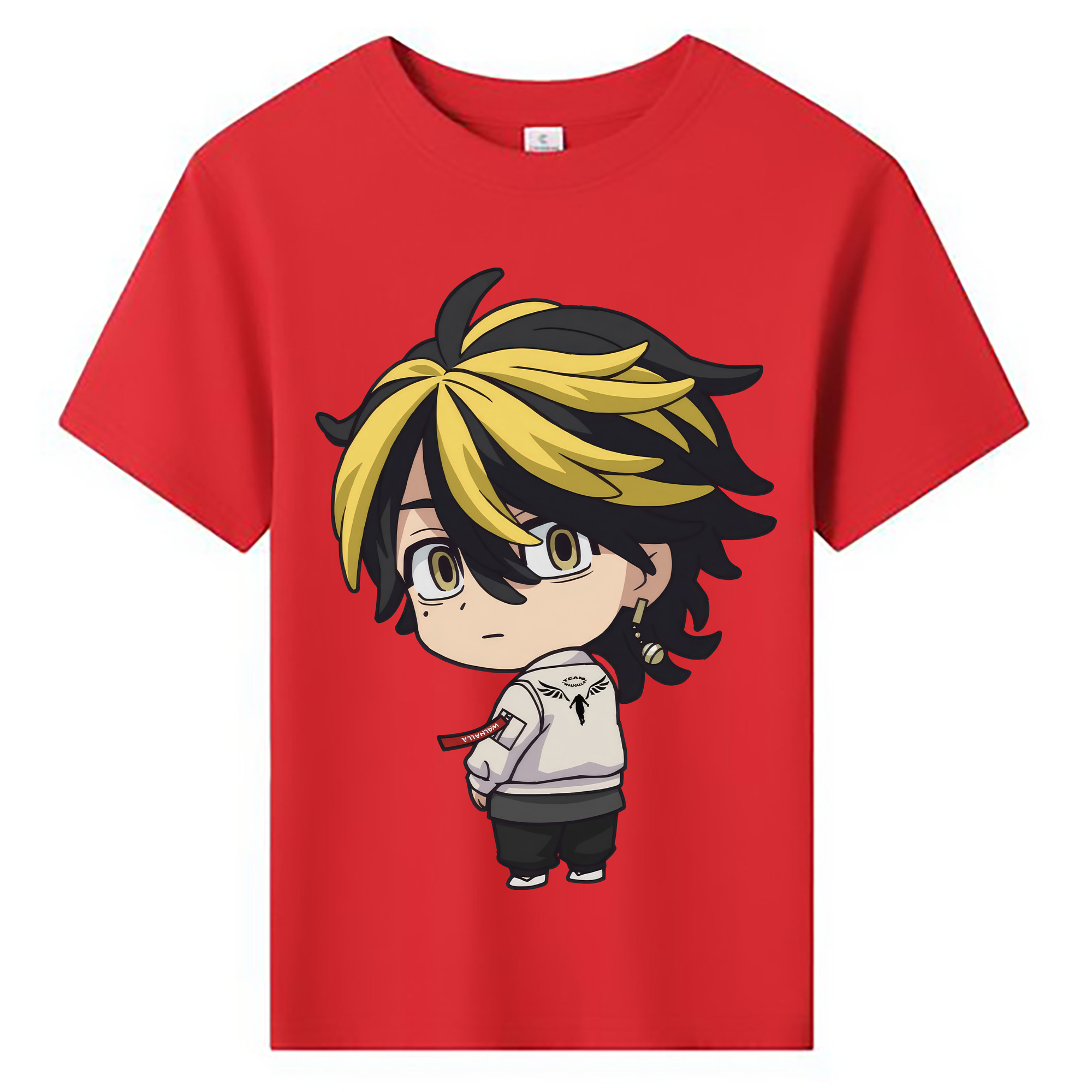 （画像用） 東京リベンジャーズ Tokyo Revengers 綿100％キッズTシャツ（フロントプリント）