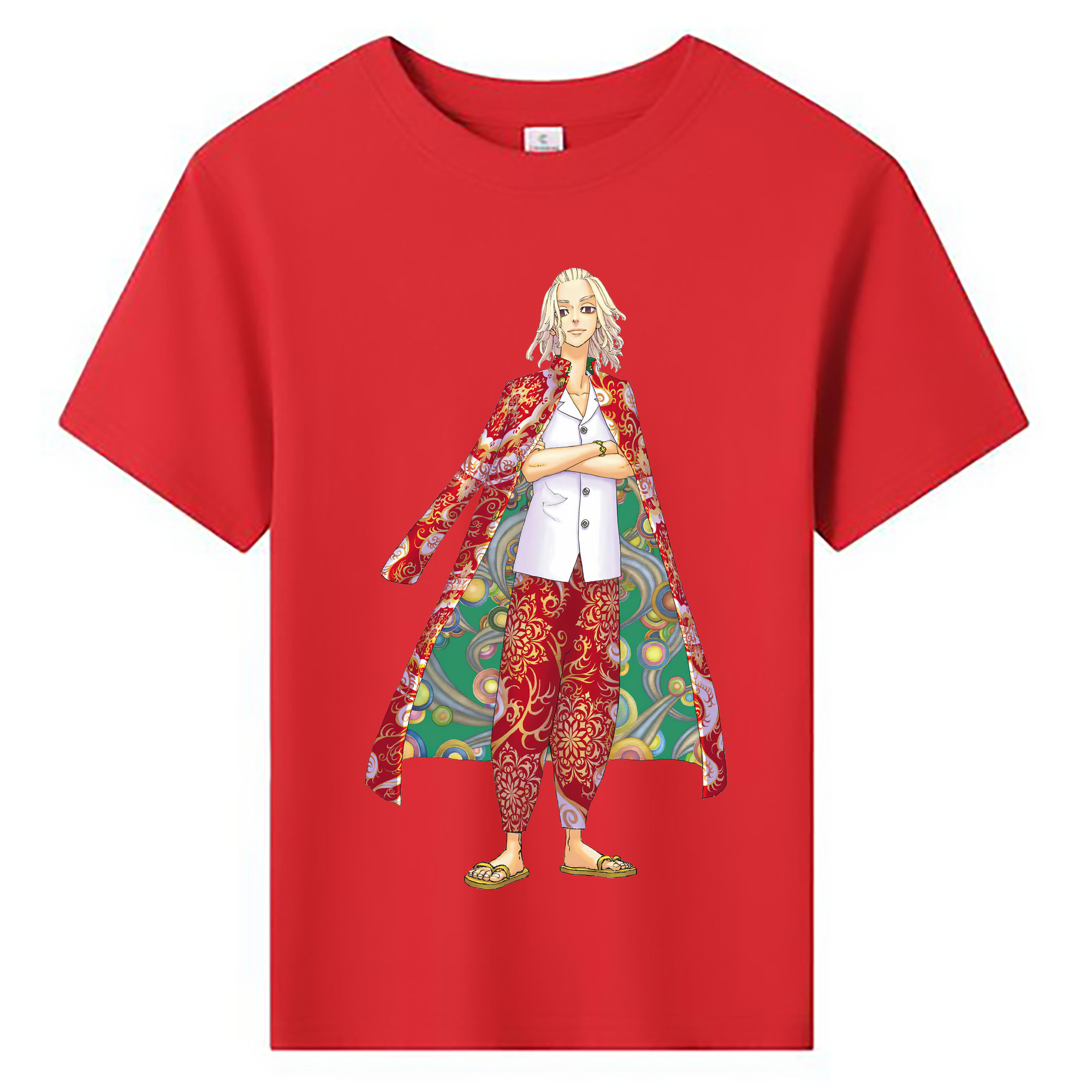 （画像用） 東京リベンジャーズ Tokyo Revengers 綿100％キッズTシャツ（フロントプリント）