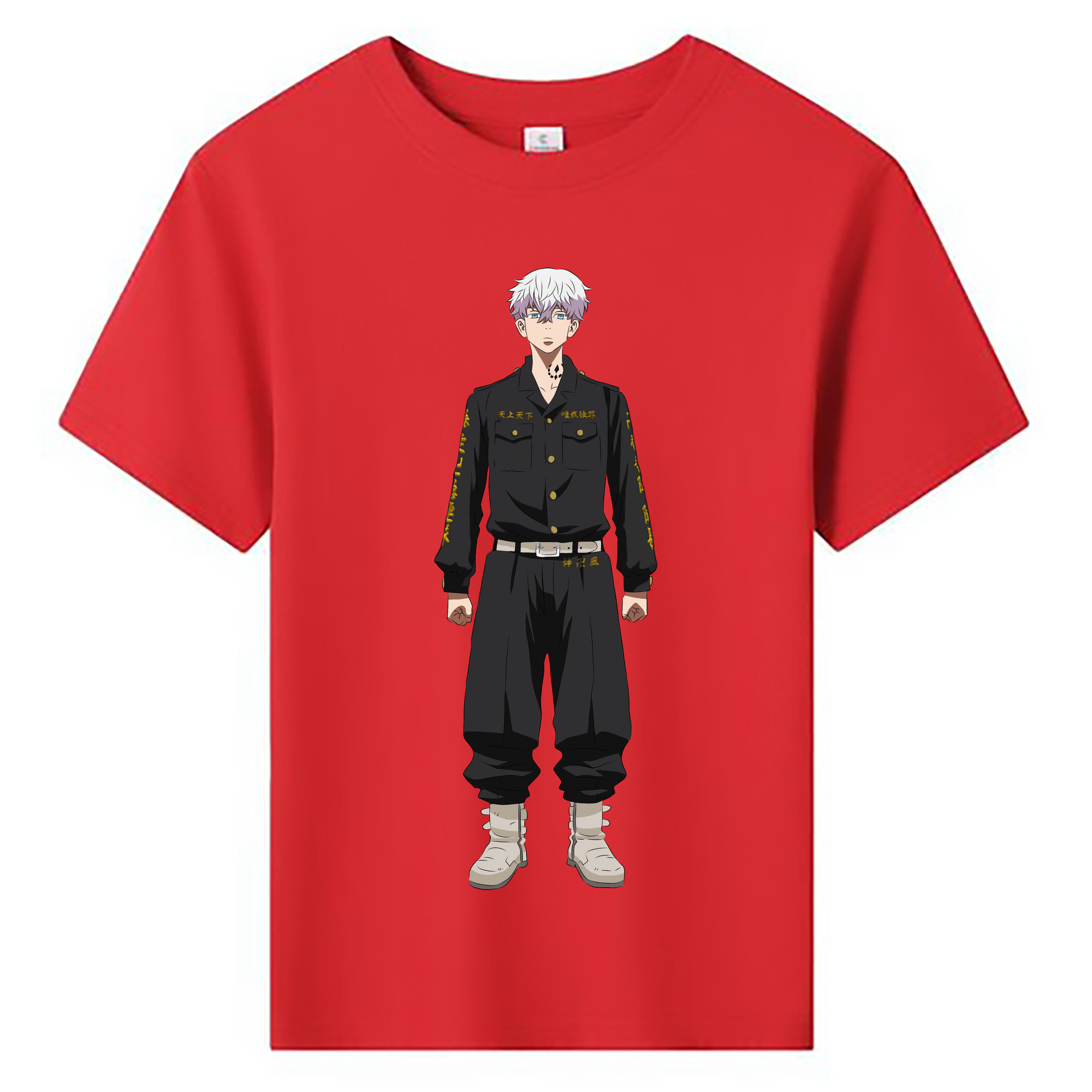 （画像用） 東京リベンジャーズ Tokyo Revengers 綿100％キッズTシャツ（フロントプリント）