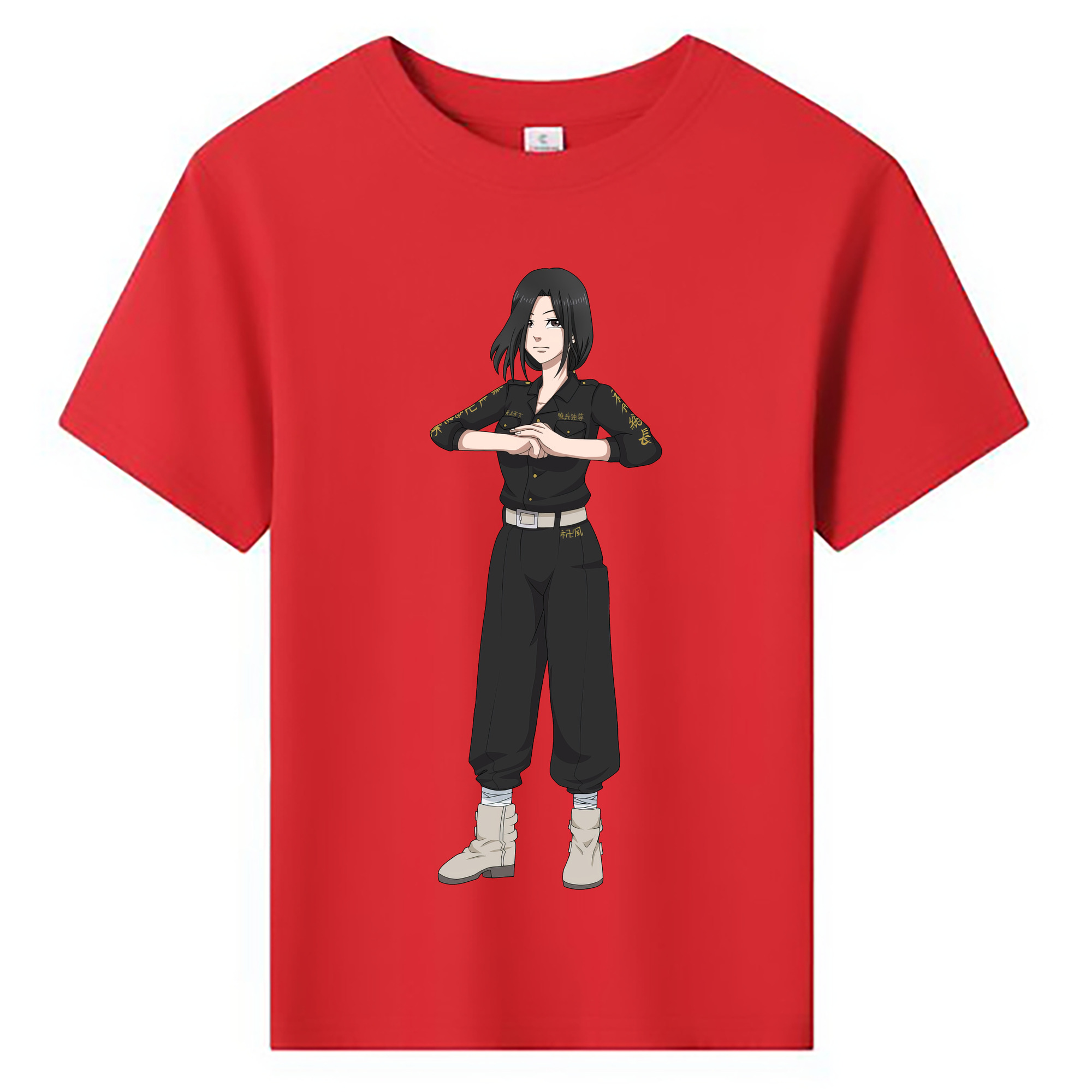（画像用） 東京リベンジャーズ Tokyo Revengers 綿100％キッズTシャツ（フロントプリント）