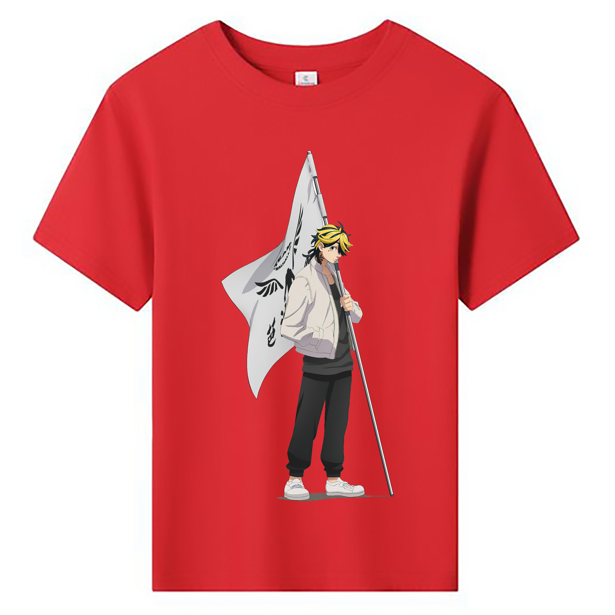 （画像用） 東京リベンジャーズ Tokyo Revengers 綿100％キッズTシャツ（フロントプリント）