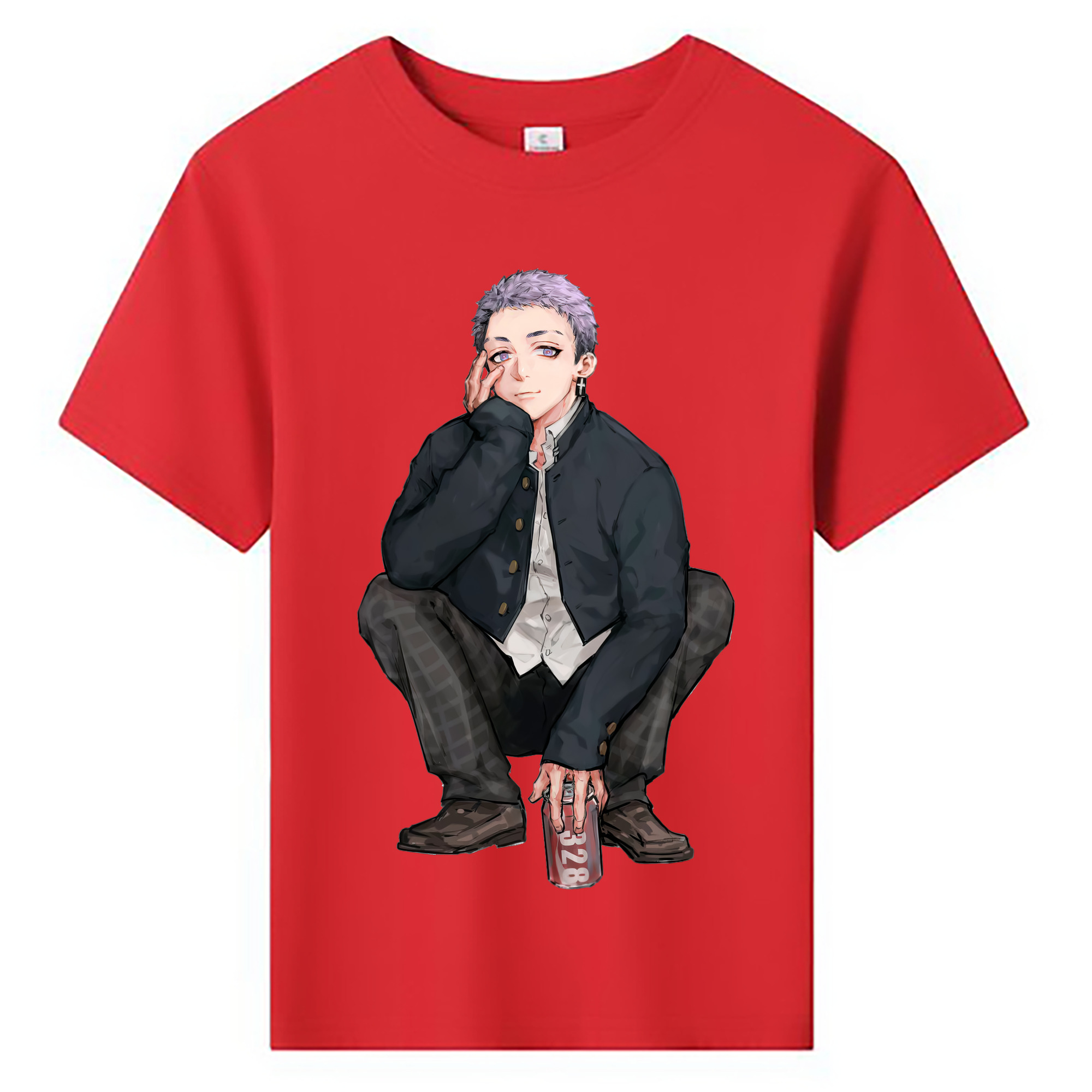 （画像用） 東京リベンジャーズ Tokyo Revengers 綿100％キッズTシャツ（フロントプリント）