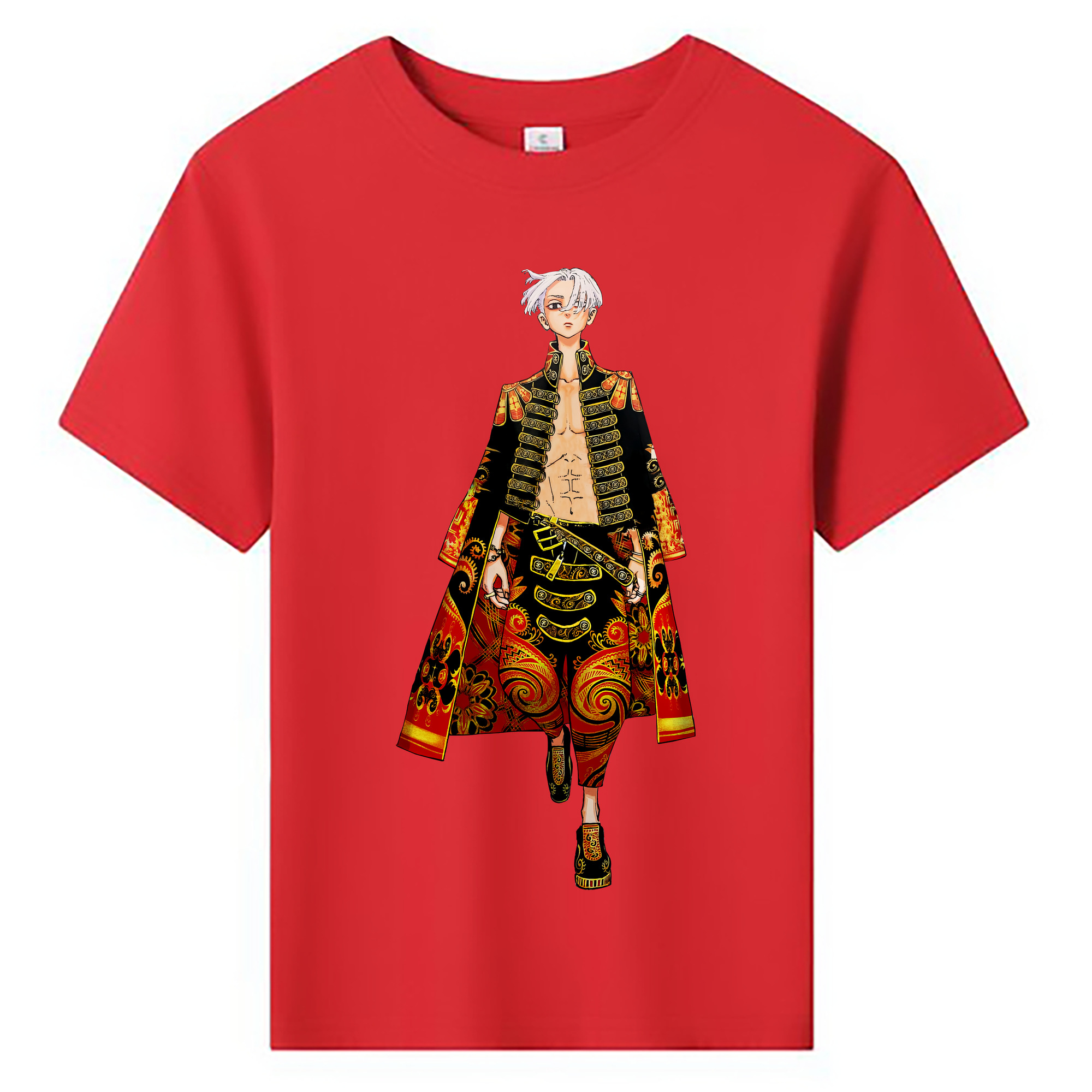 （画像用） 東京リベンジャーズ Tokyo Revengers 綿100％キッズTシャツ（フロントプリント）