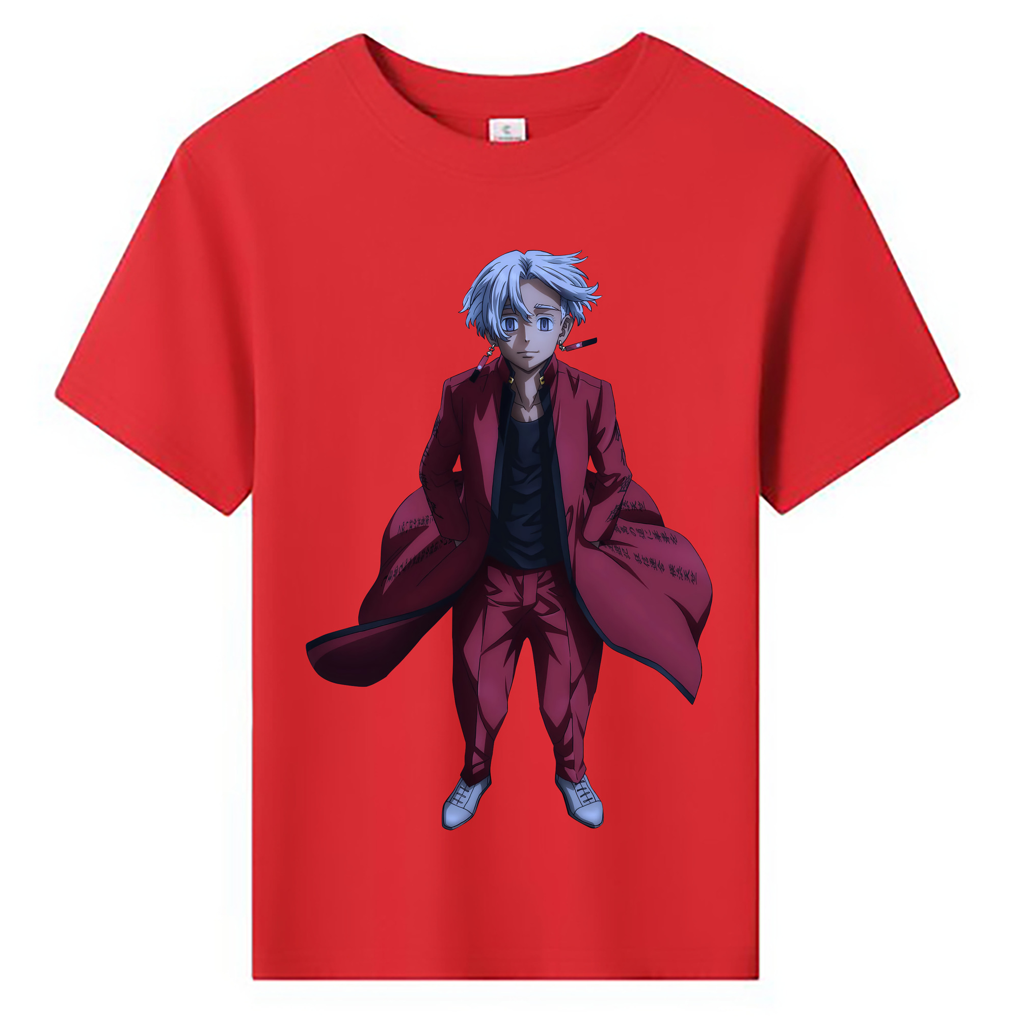 （画像用） 東京リベンジャーズ Tokyo Revengers 綿100％キッズTシャツ（フロントプリント）