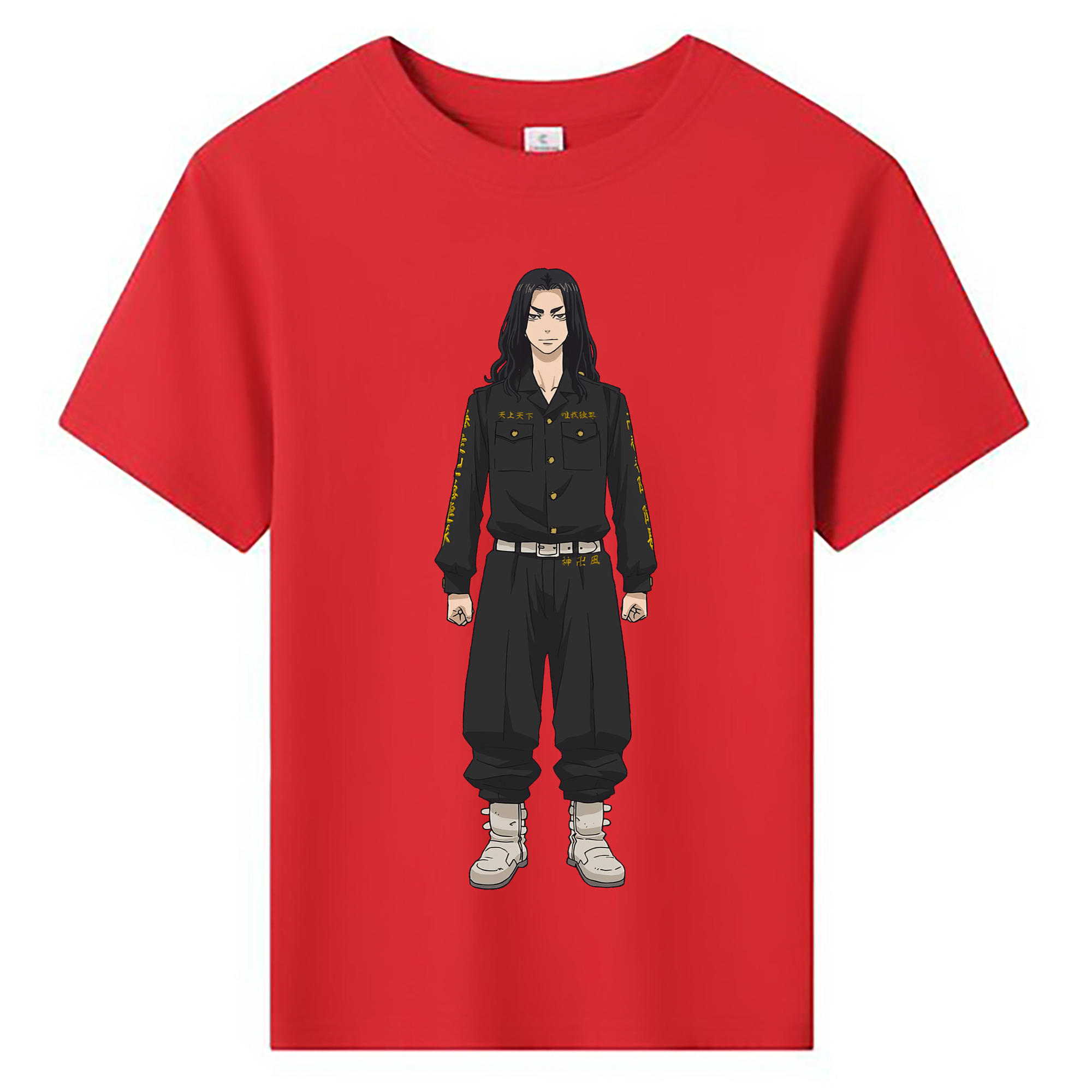 （画像用） 東京リベンジャーズ Tokyo Revengers 綿100％キッズTシャツ（フロントプリント）