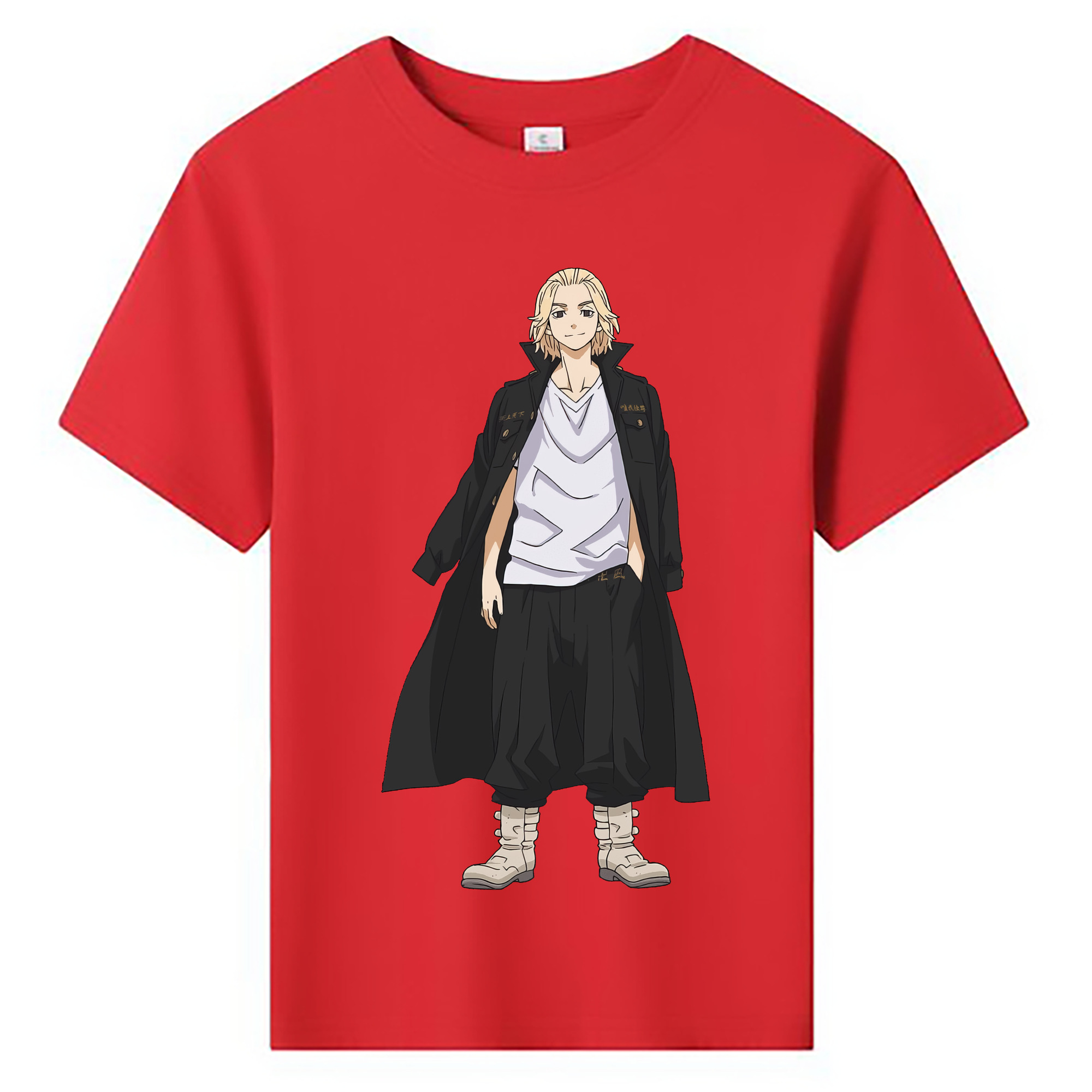 （画像用） 東京リベンジャーズ Tokyo Revengers 綿100％キッズTシャツ（フロントプリント）