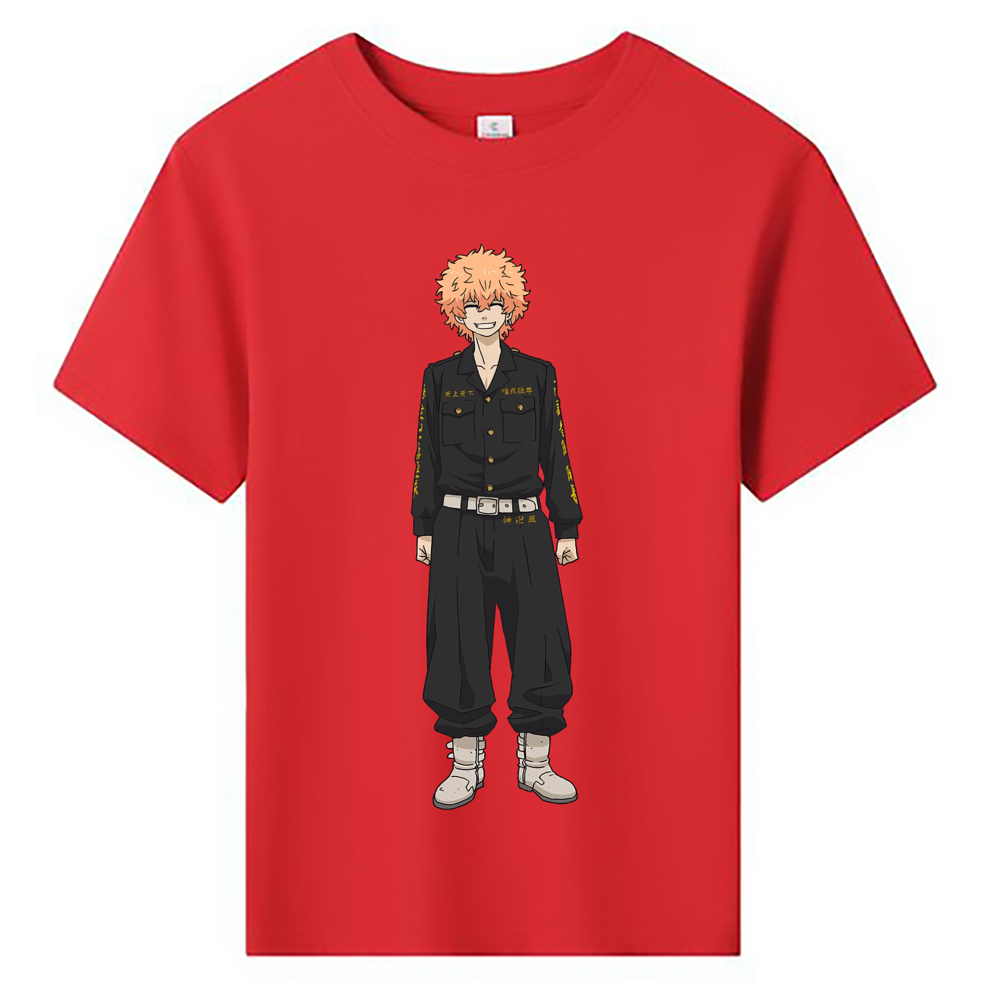 （画像用） 東京リベンジャーズ Tokyo Revengers 綿100％キッズTシャツ（フロントプリント）