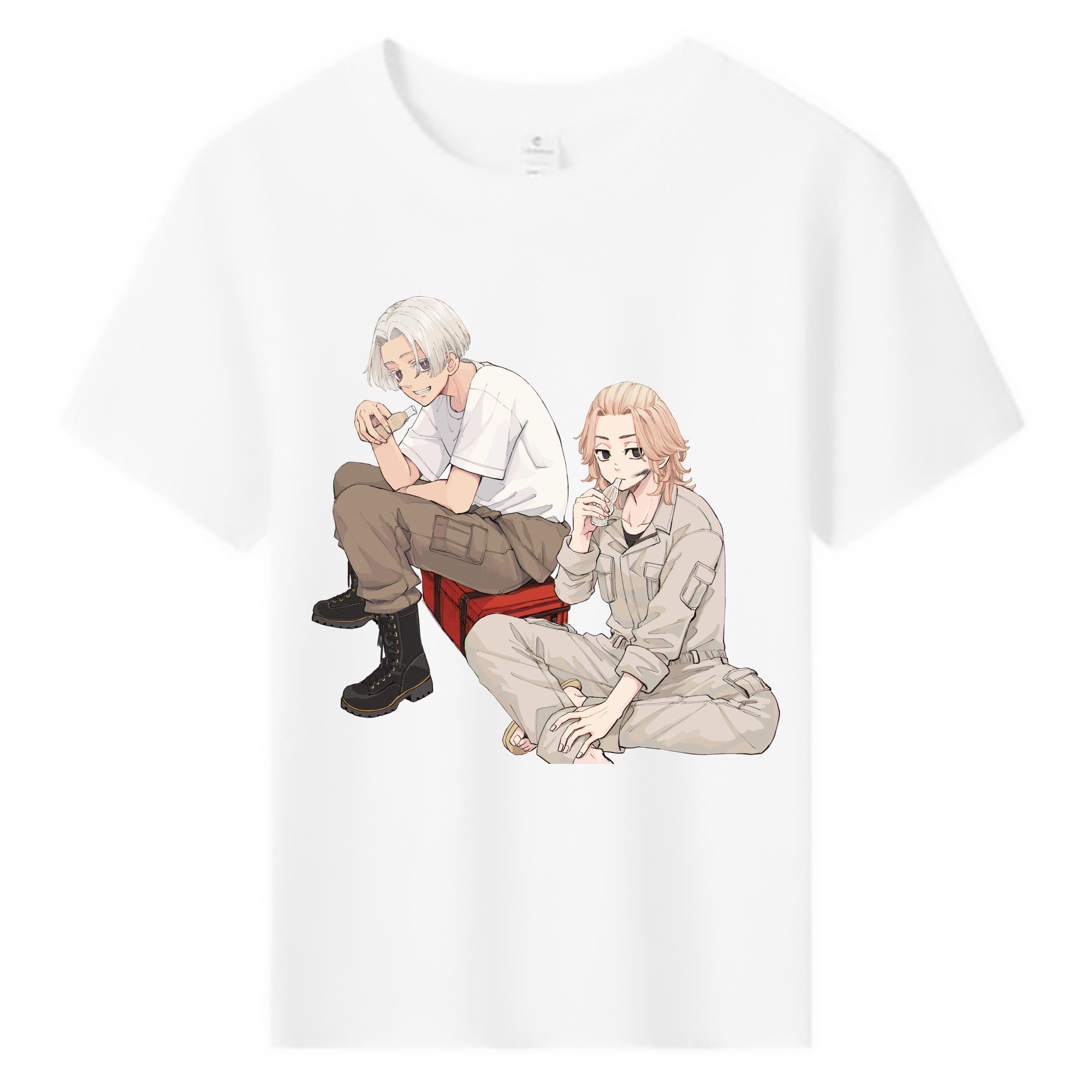 （画像用） 東京リベンジャーズ Tokyo Revengers 綿100％キッズTシャツ（フロントプリント）