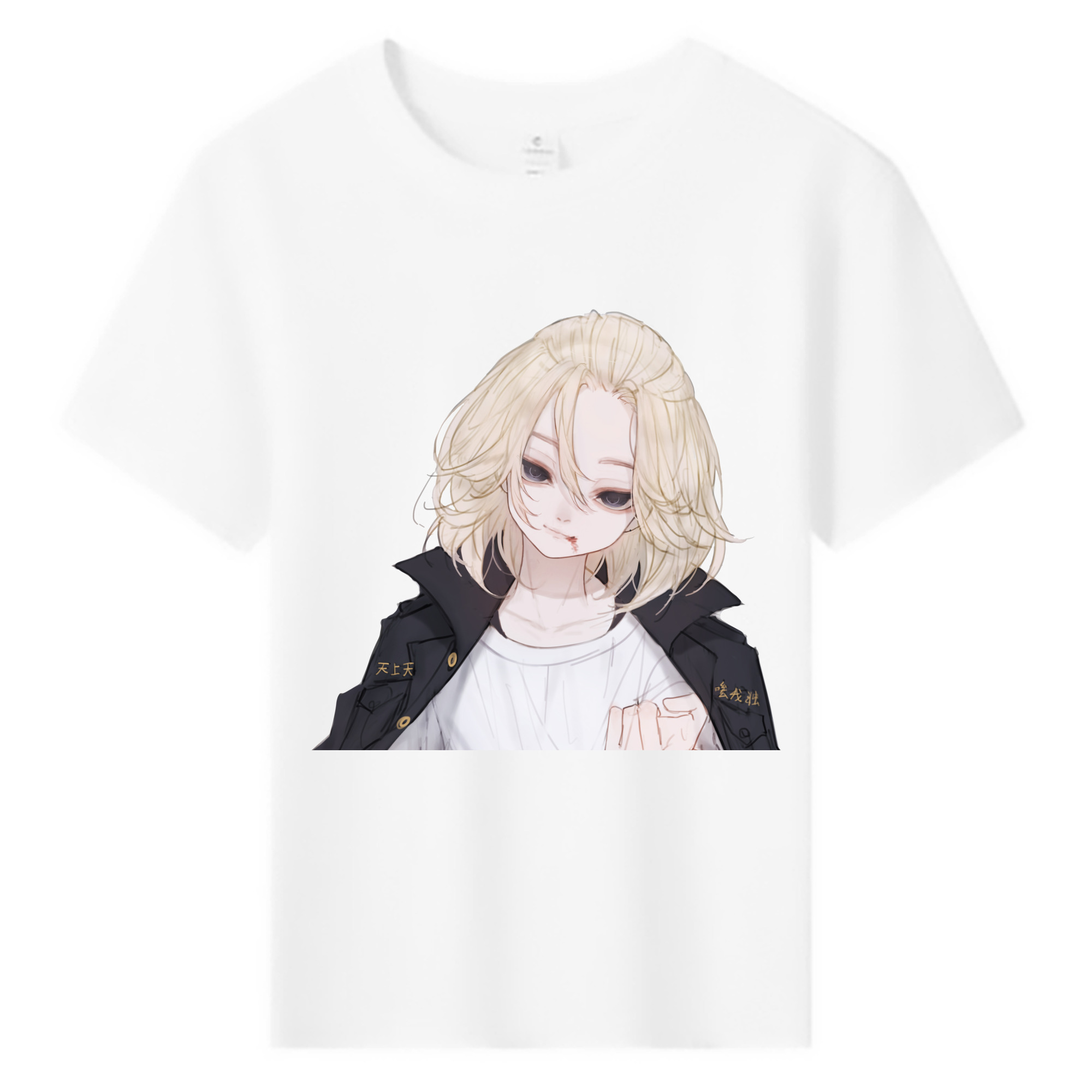 （画像用） 東京リベンジャーズ Tokyo Revengers 綿100％キッズTシャツ（フロントプリント）