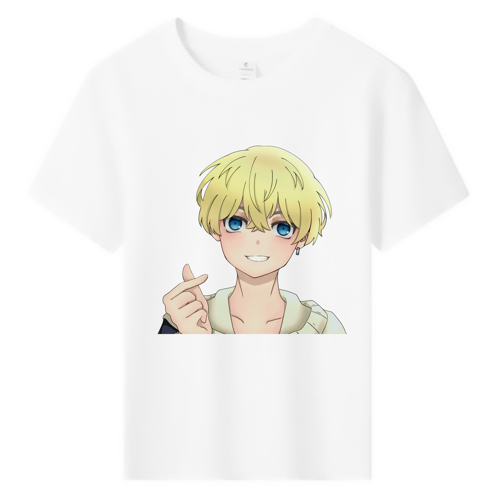 （画像用） 東京リベンジャーズ Tokyo Revengers 綿100％キッズTシャツ（フロントプリント）