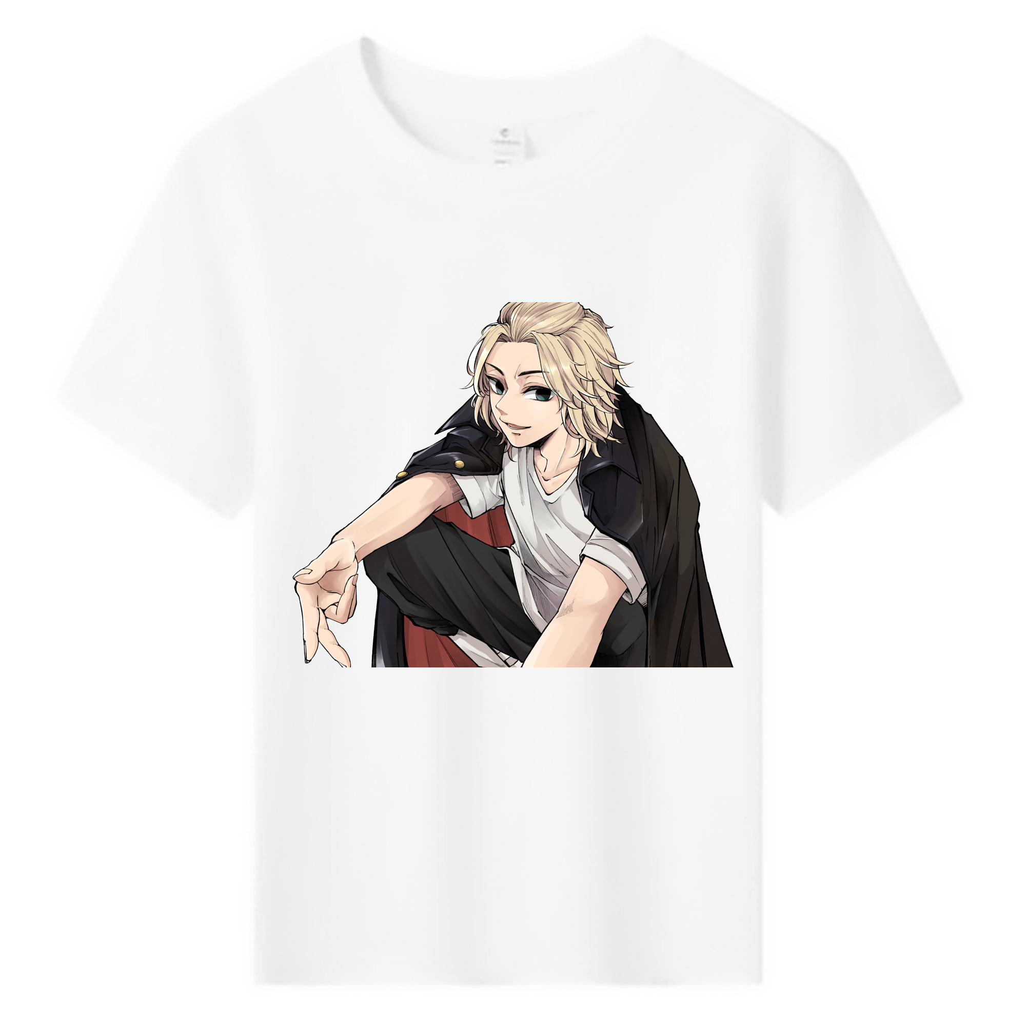 （画像用） 東京リベンジャーズ Tokyo Revengers 綿100％キッズTシャツ（フロントプリント）