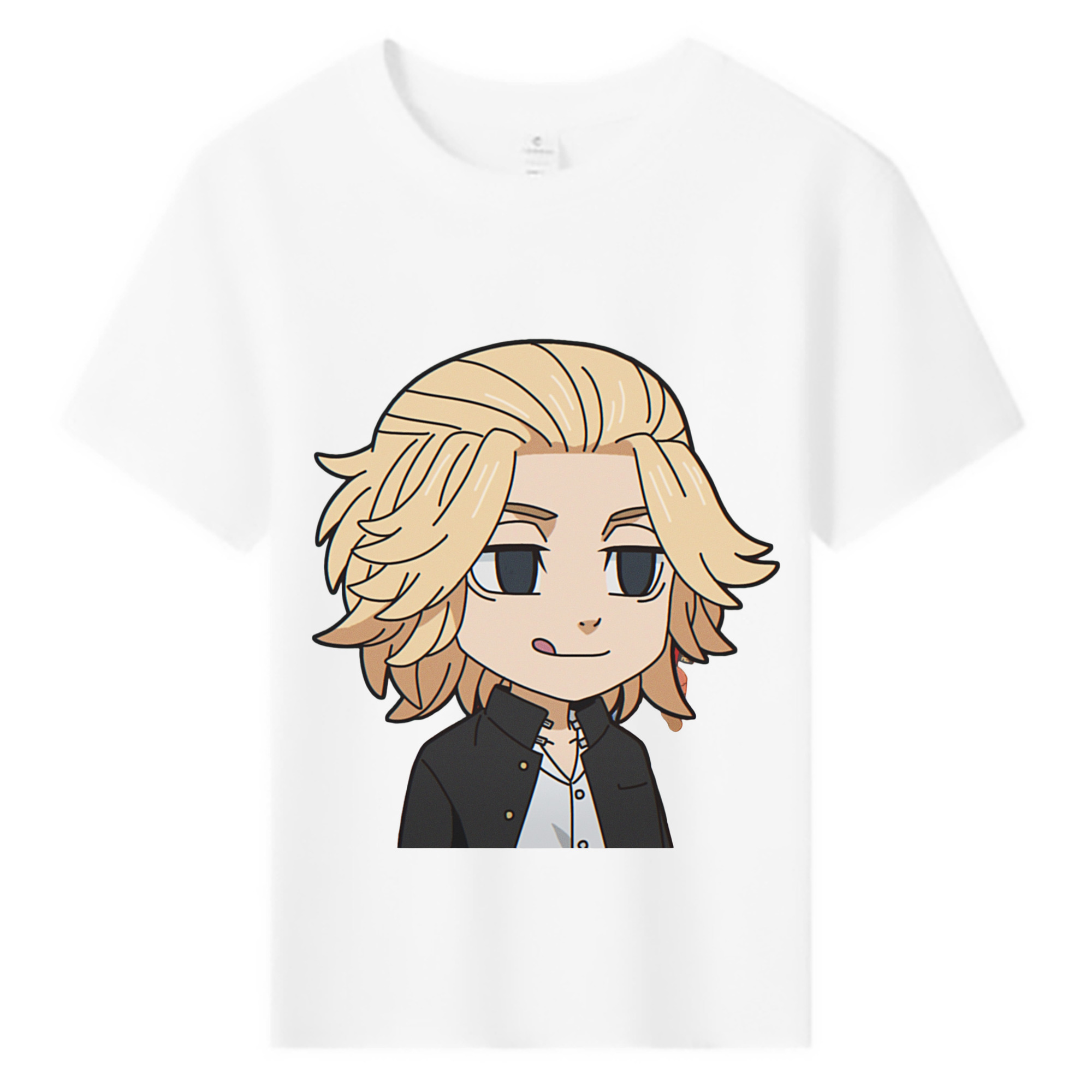 （画像用） 東京リベンジャーズ Tokyo Revengers 綿100％キッズTシャツ（フロントプリント）