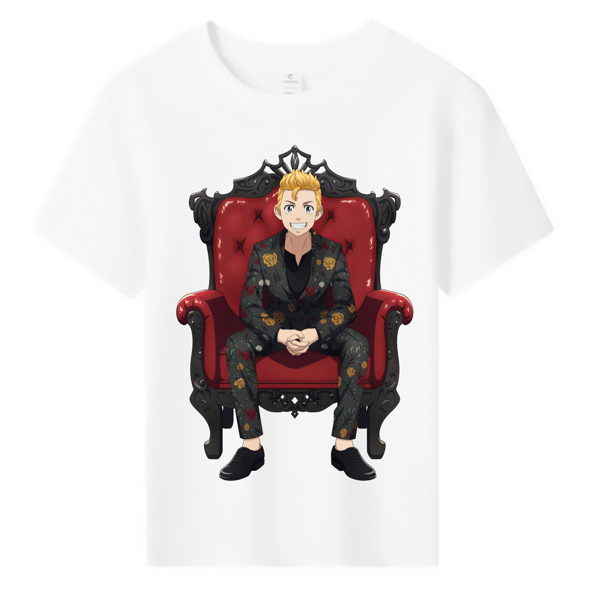 （画像用） 東京リベンジャーズ Tokyo Revengers 綿100％キッズTシャツ（フロントプリント）