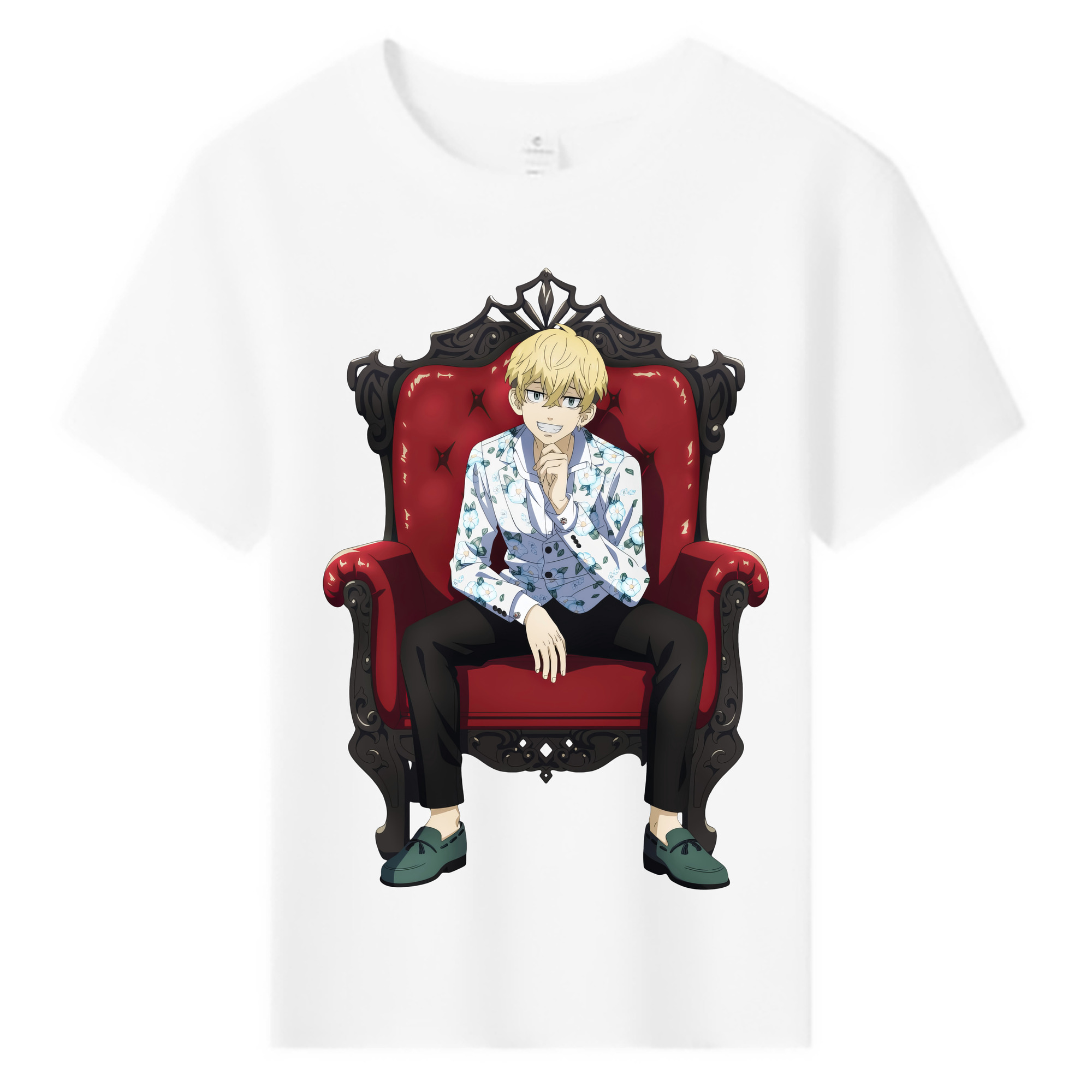 （画像用） 東京リベンジャーズ Tokyo Revengers 綿100％キッズTシャツ（フロントプリント）