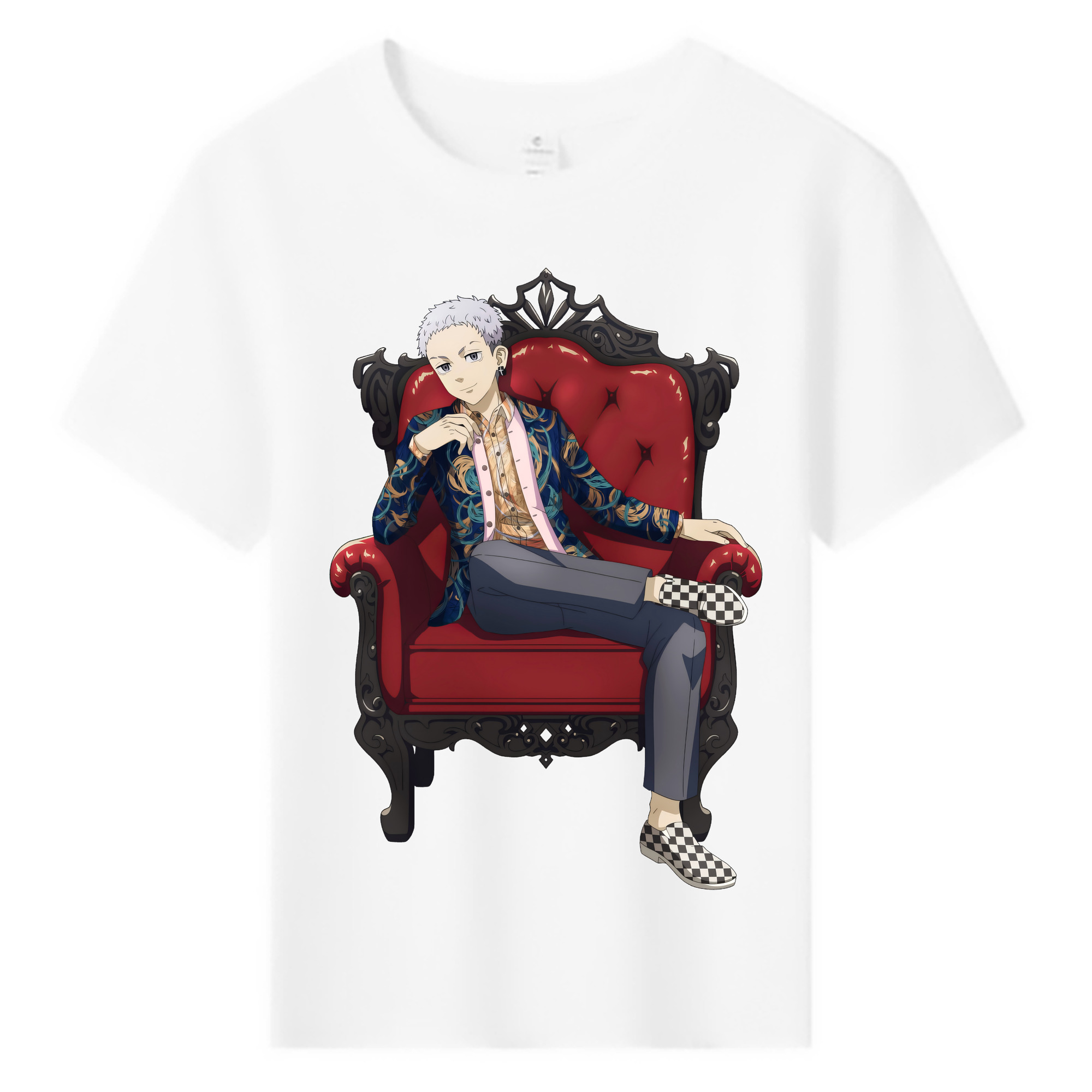 （画像用） 東京リベンジャーズ Tokyo Revengers 綿100％キッズTシャツ（フロントプリント）