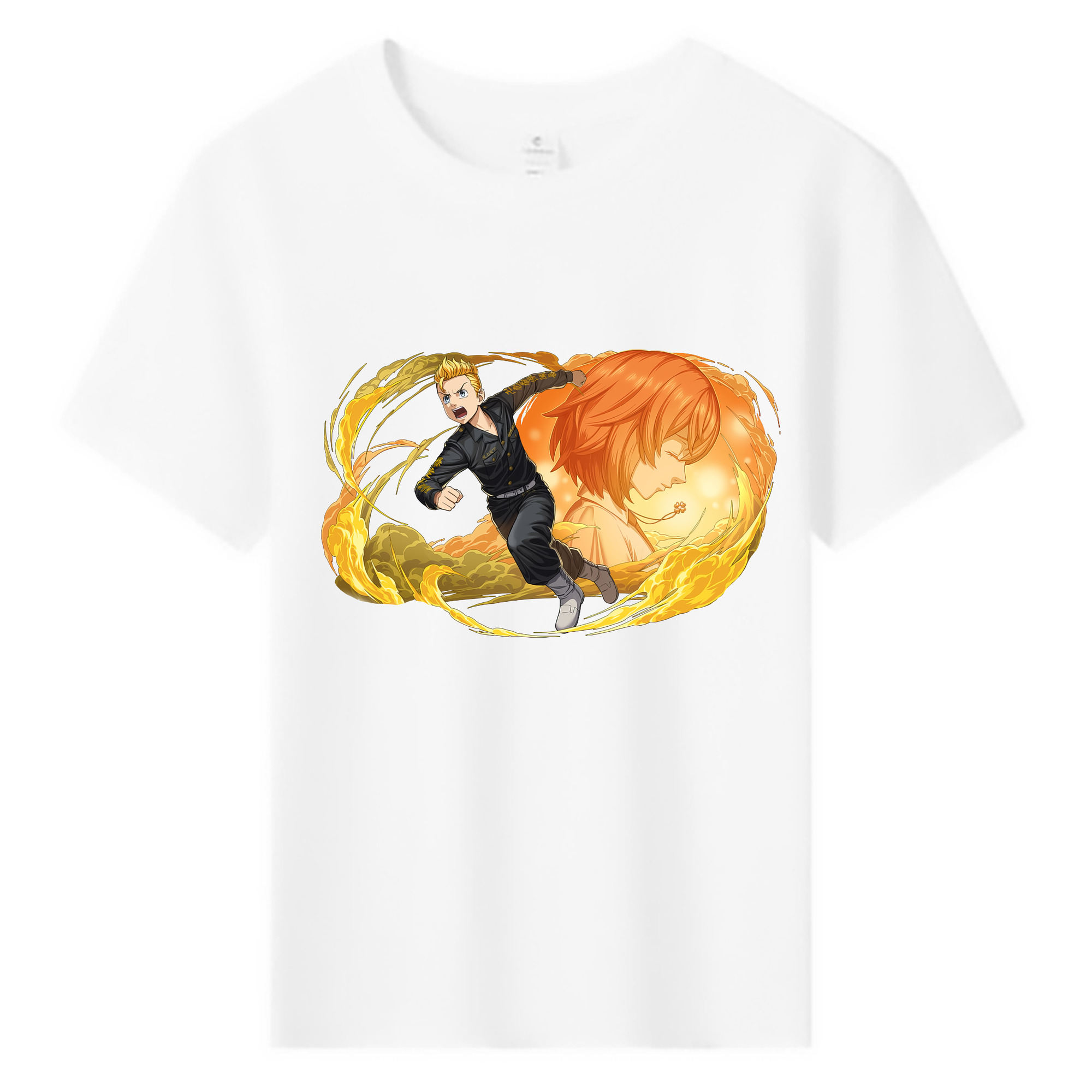 （画像用） 東京リベンジャーズ Tokyo Revengers 綿100％キッズTシャツ（フロントプリント）