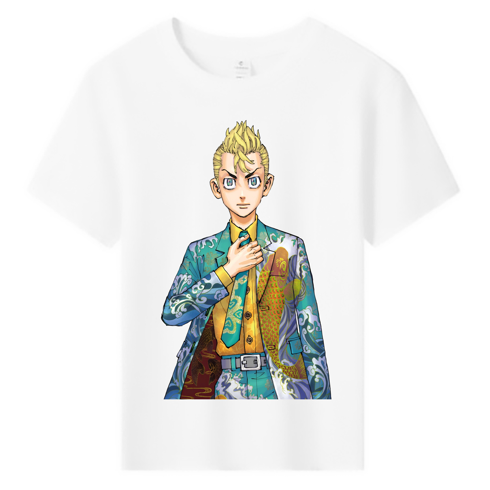 （画像用） 東京リベンジャーズ Tokyo Revengers 綿100％キッズTシャツ（フロントプリント）