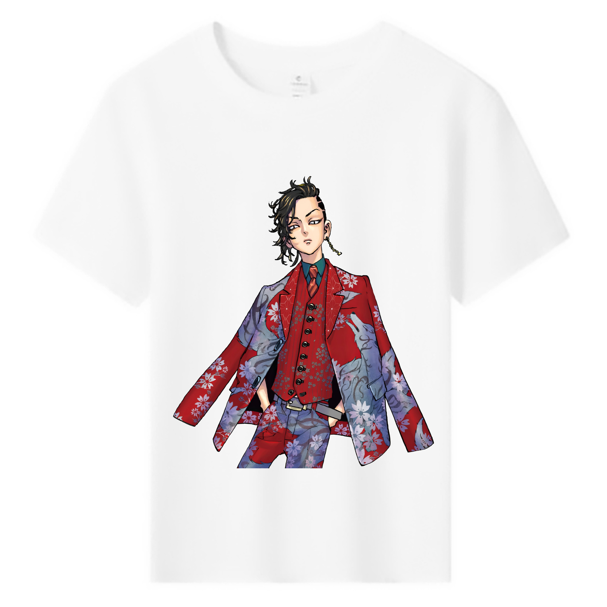 （画像用） 東京リベンジャーズ Tokyo Revengers 綿100％キッズTシャツ（フロントプリント）