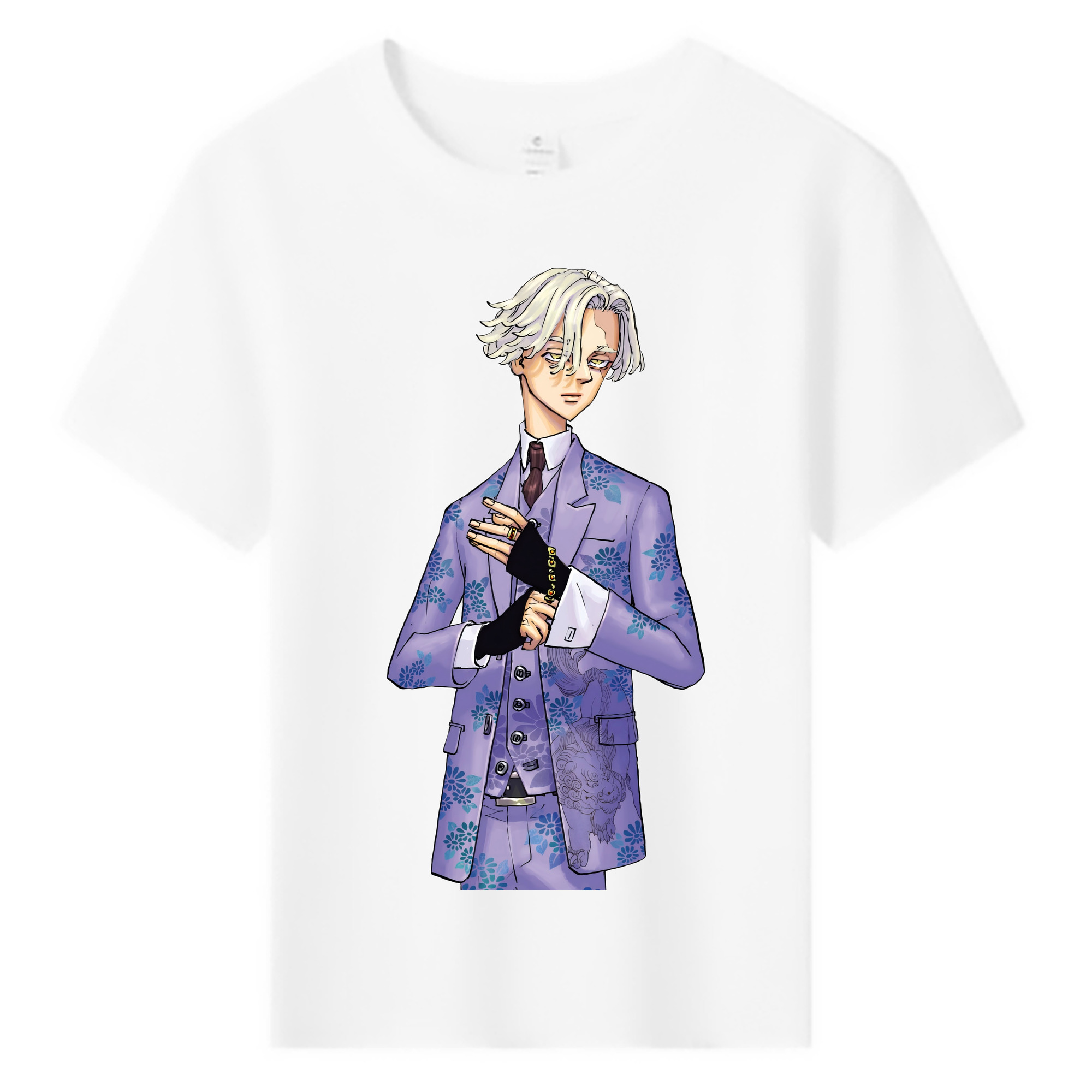 （画像用） 東京リベンジャーズ Tokyo Revengers 綿100％キッズTシャツ（フロントプリント）