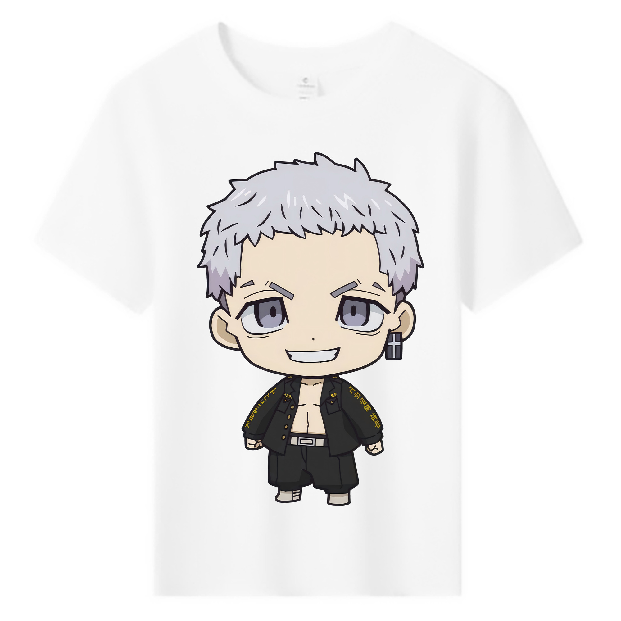 （画像用） 東京リベンジャーズ Tokyo Revengers 綿100％キッズTシャツ（フロントプリント）
