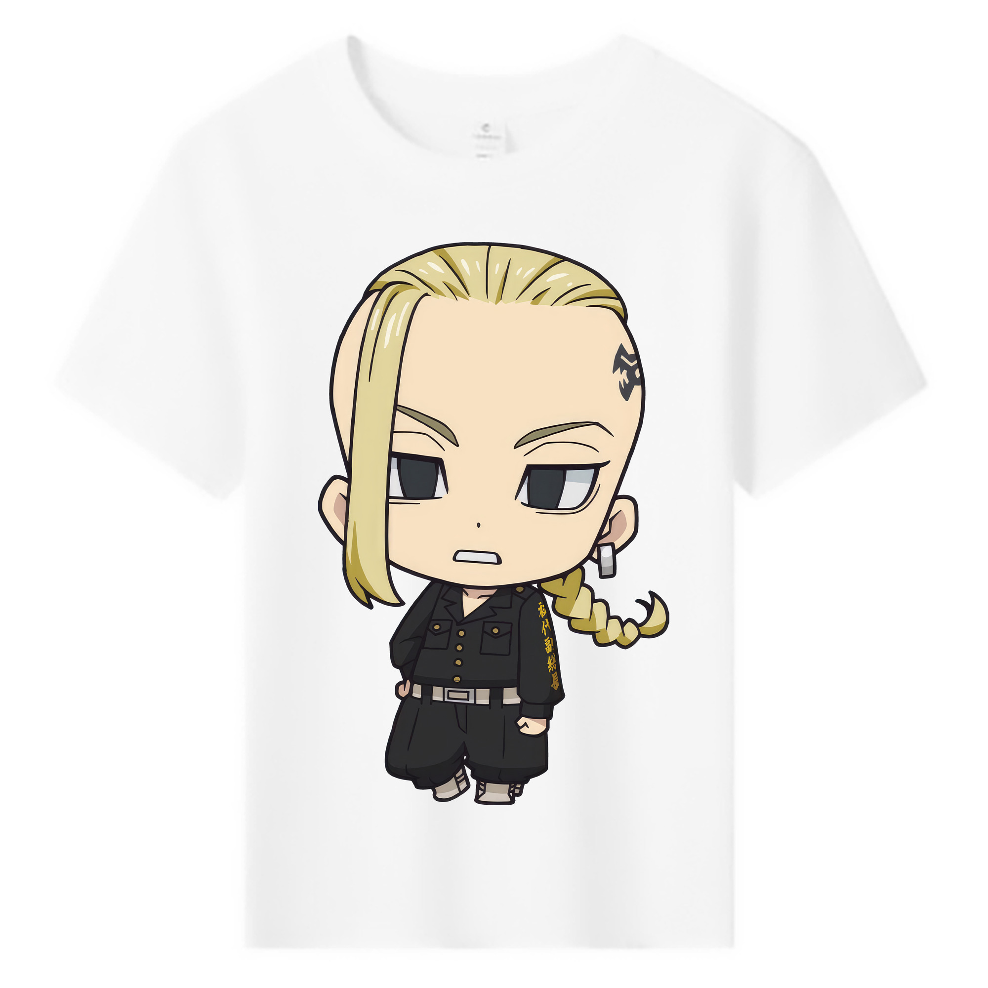 （画像用） 東京リベンジャーズ Tokyo Revengers 綿100％キッズTシャツ（フロントプリント）
