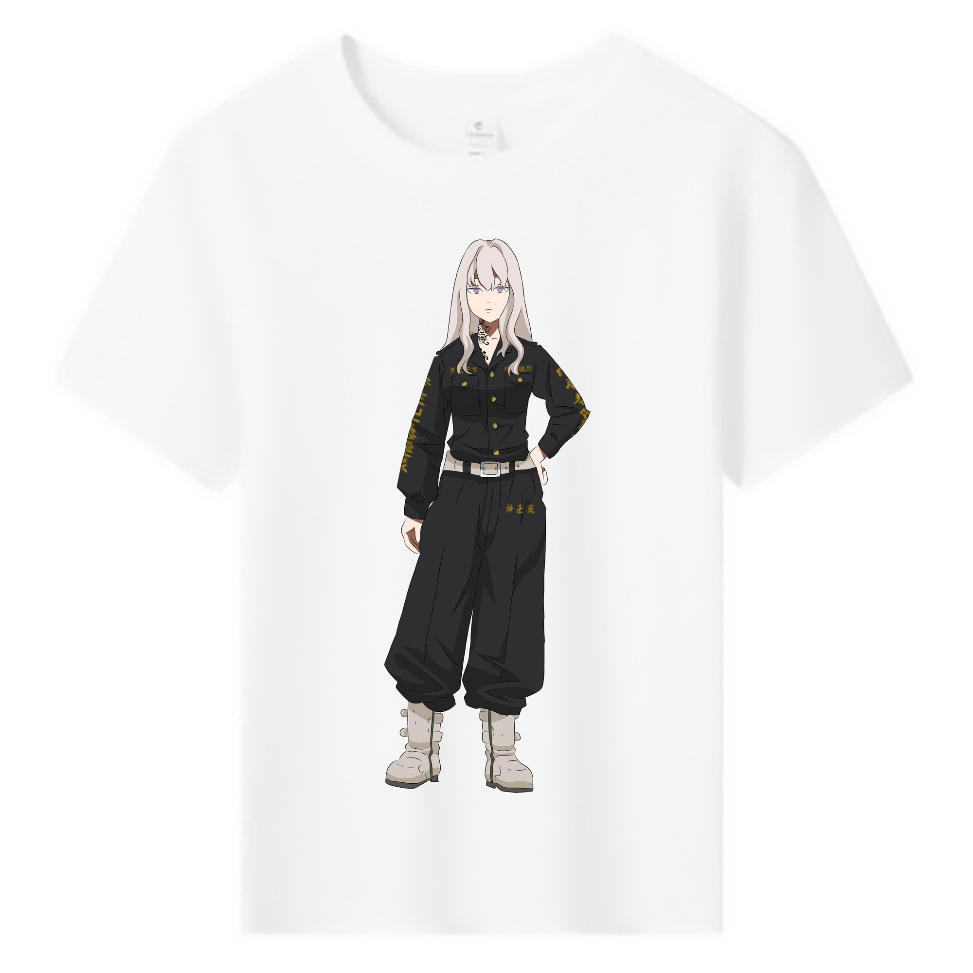 （画像用） 東京リベンジャーズ Tokyo Revengers 綿100％キッズTシャツ（フロントプリント）