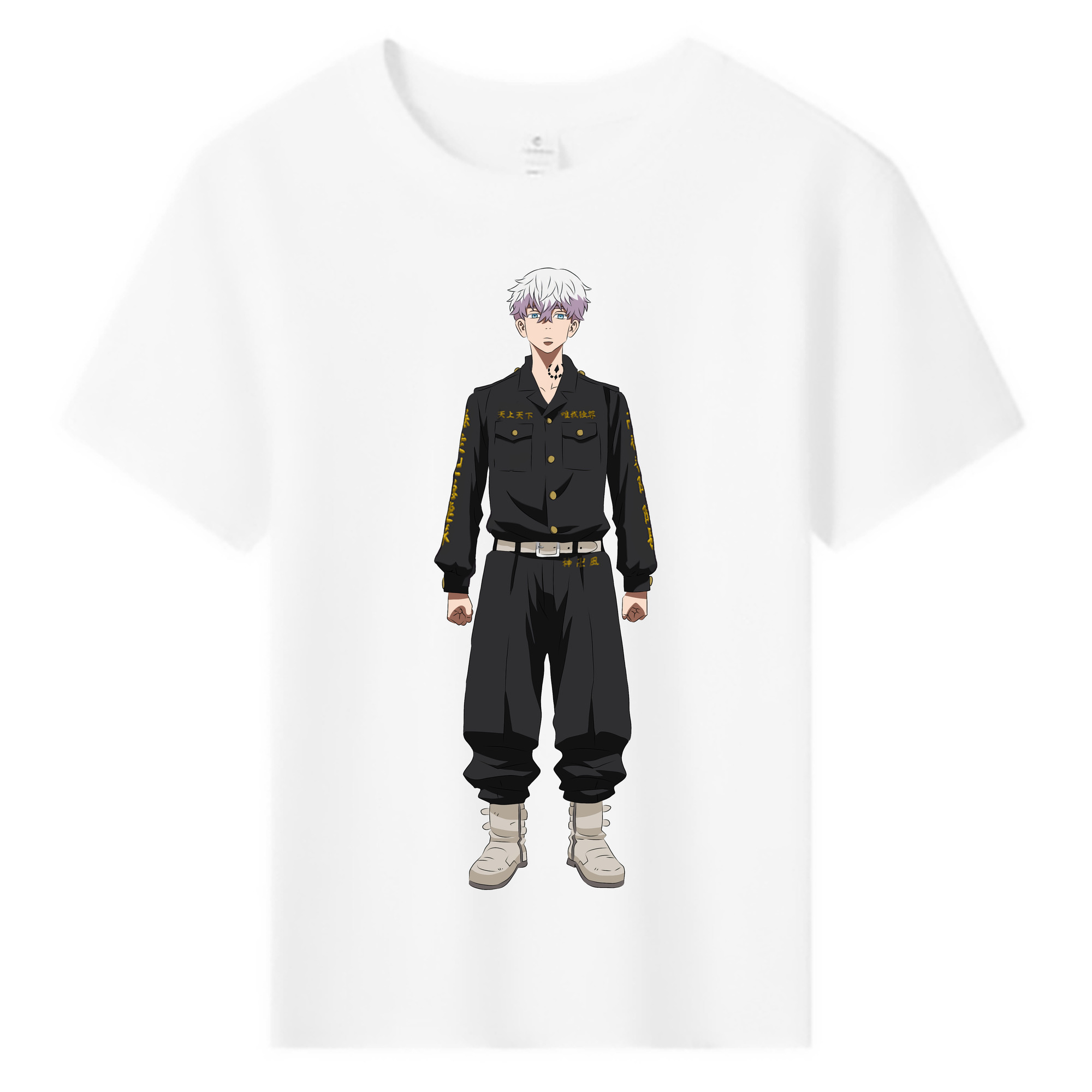 （画像用） 東京リベンジャーズ Tokyo Revengers 綿100％キッズTシャツ（フロントプリント）