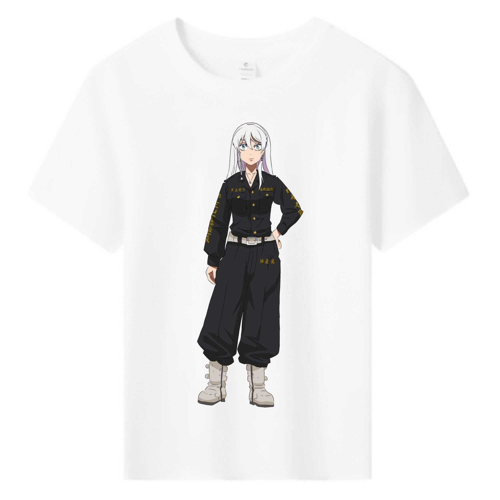 （画像用） 東京リベンジャーズ Tokyo Revengers 綿100％キッズTシャツ（フロントプリント）