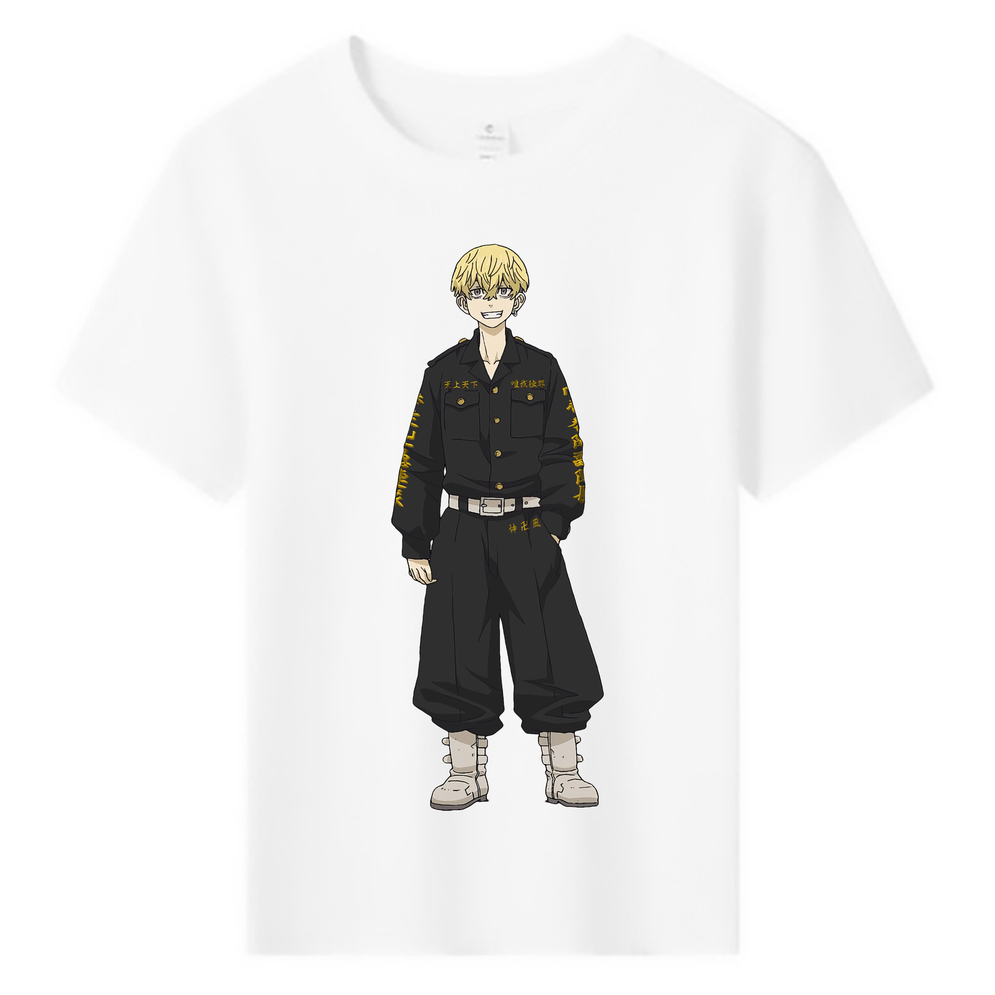 （画像用） 東京リベンジャーズ Tokyo Revengers 綿100％キッズTシャツ（フロントプリント）