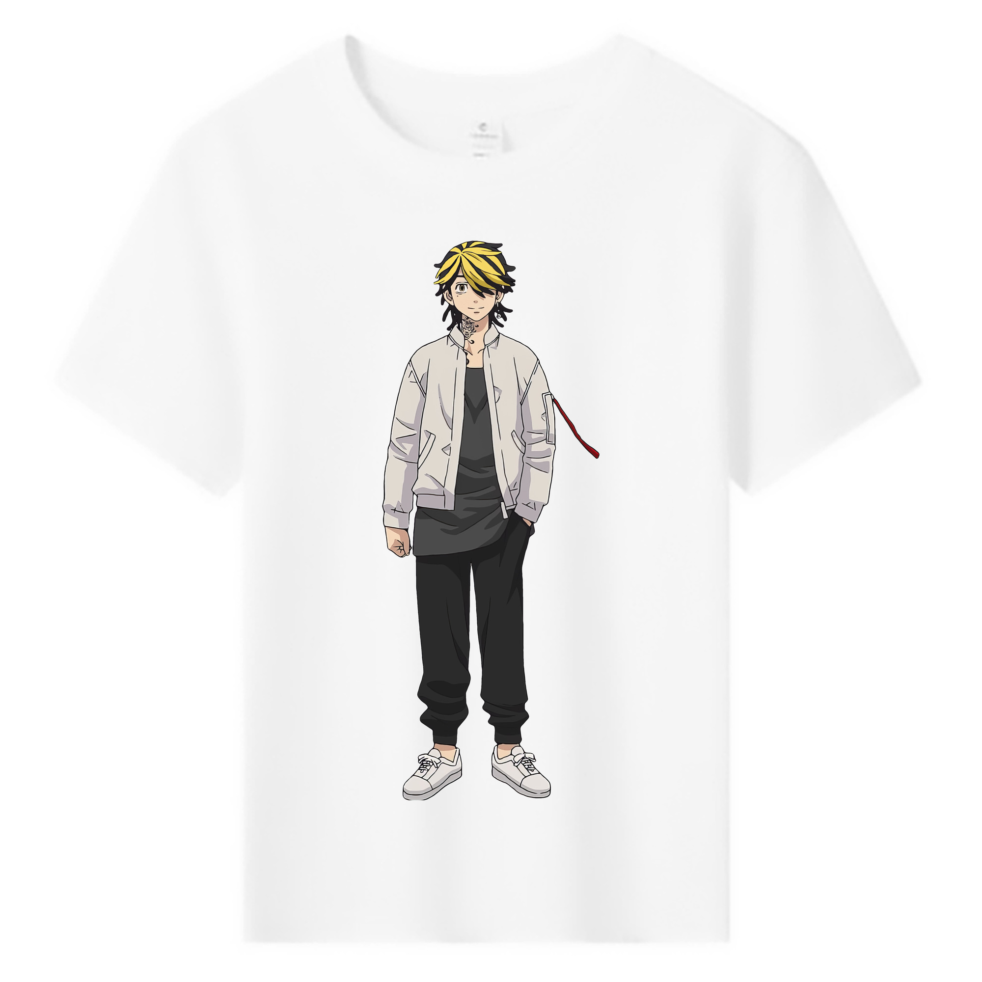 （画像用） 東京リベンジャーズ Tokyo Revengers 綿100％キッズTシャツ（フロントプリント）