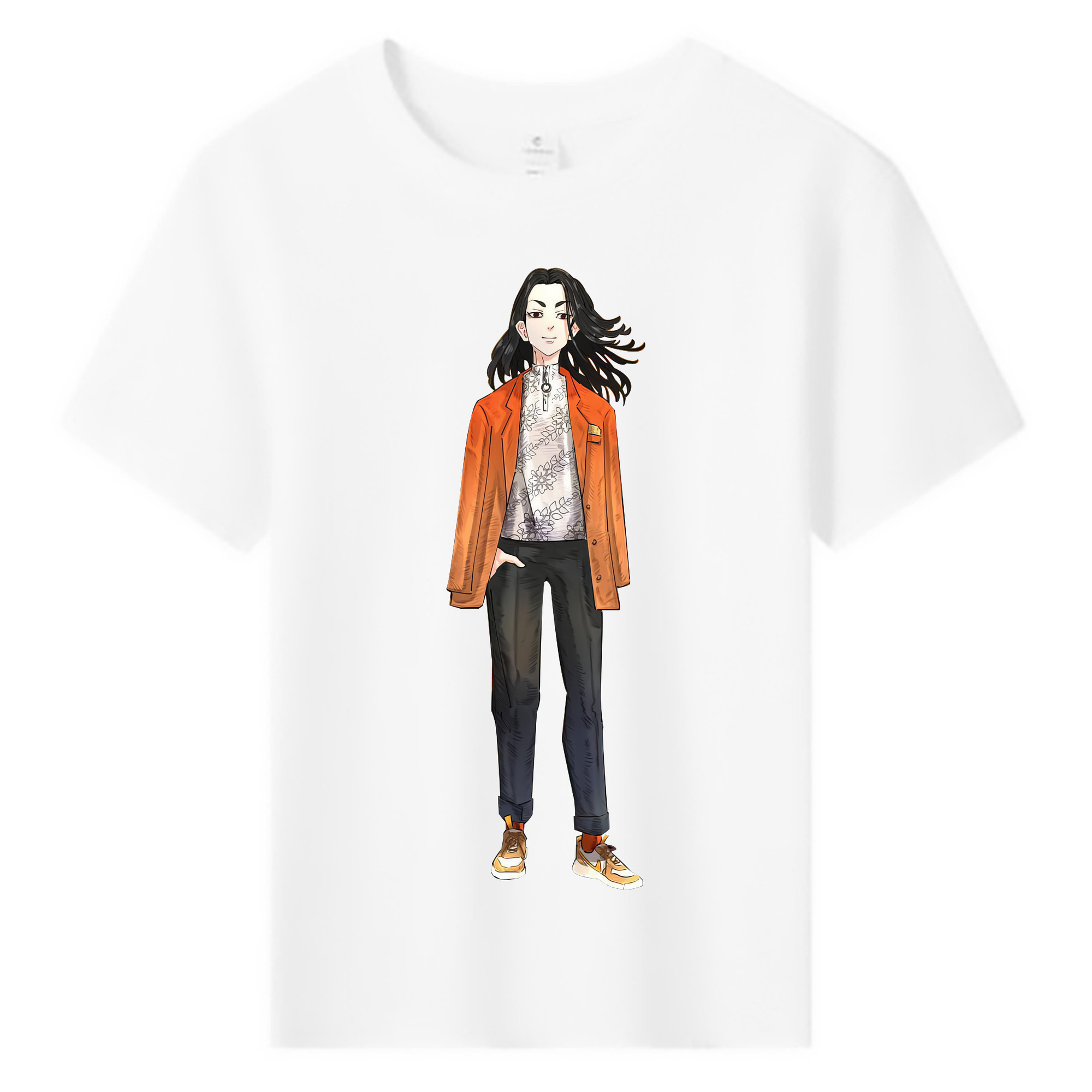（画像用） 東京リベンジャーズ Tokyo Revengers 綿100％キッズTシャツ（フロントプリント）