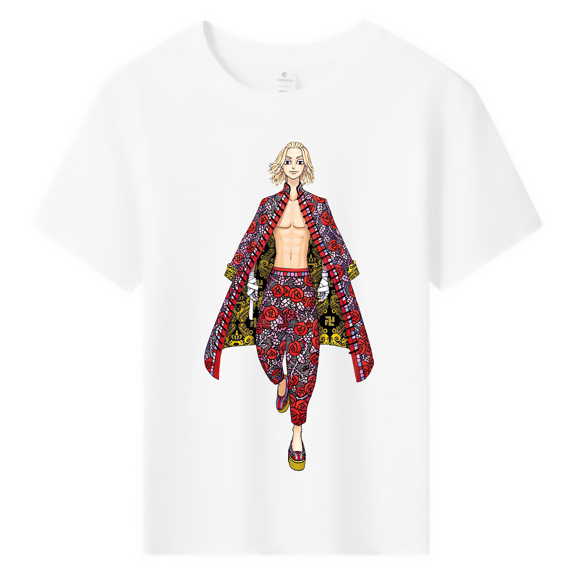 （画像用） 東京リベンジャーズ Tokyo Revengers 綿100％キッズTシャツ（フロントプリント）