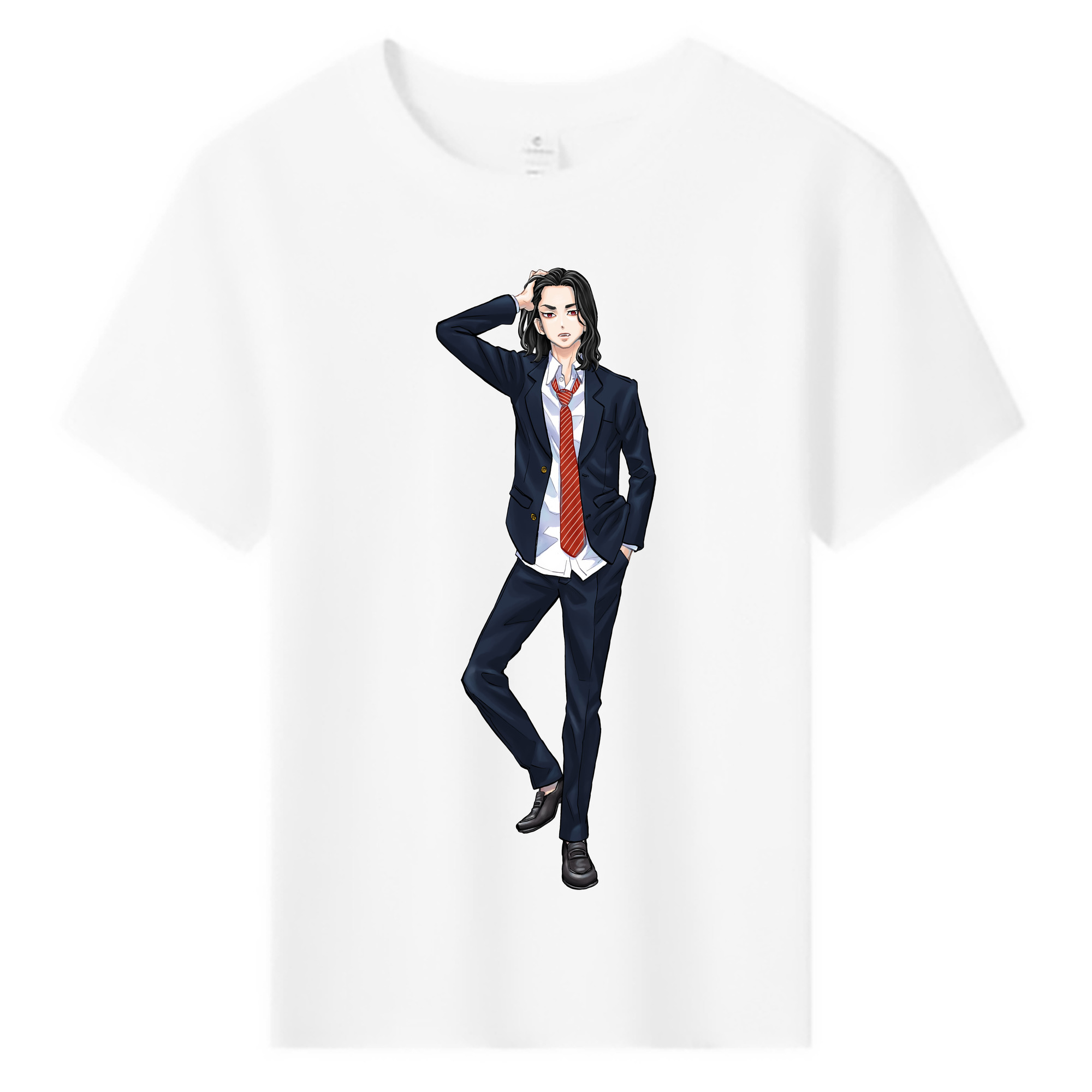 （画像用） 東京リベンジャーズ Tokyo Revengers 綿100％キッズTシャツ（フロントプリント）