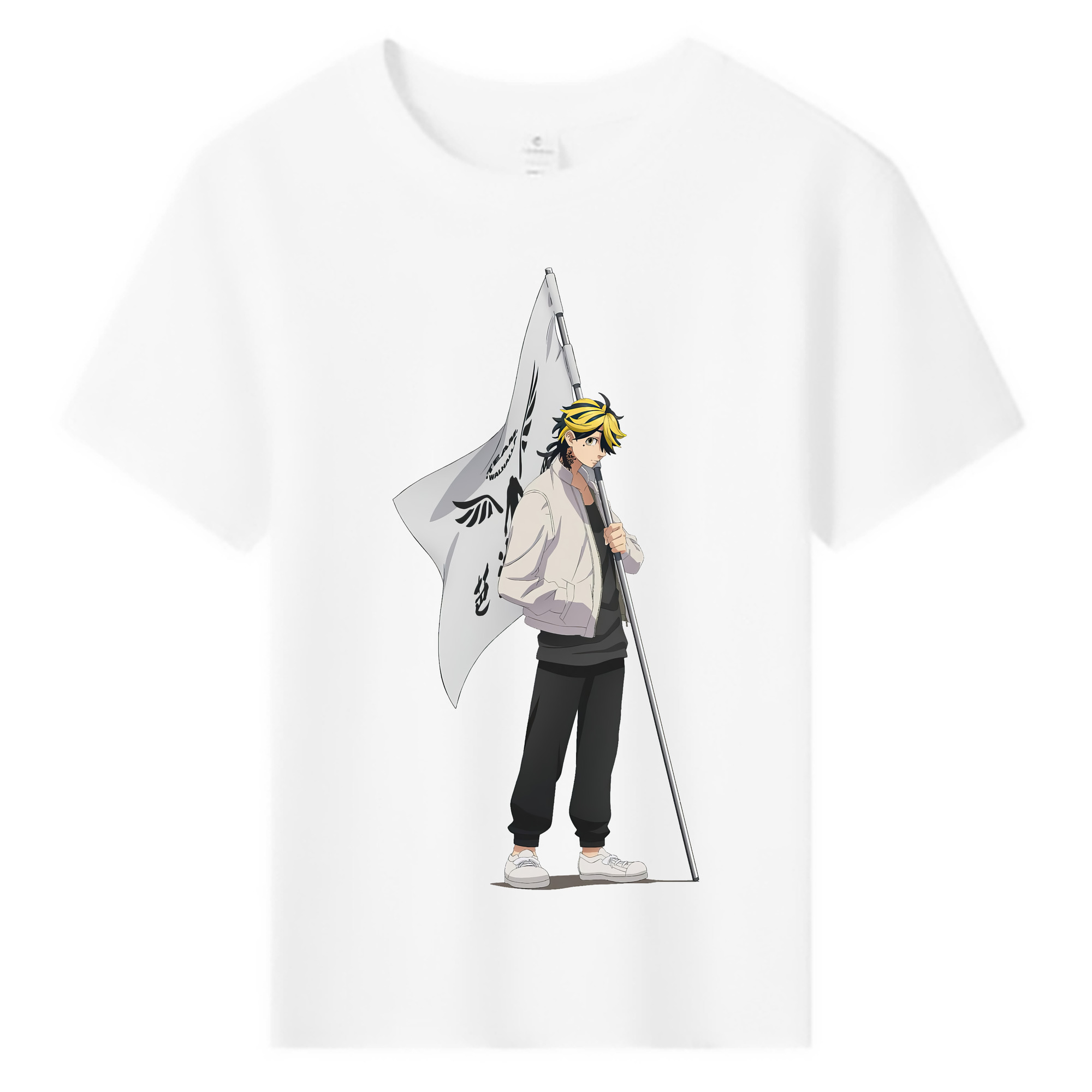 （画像用） 東京リベンジャーズ Tokyo Revengers 綿100％キッズTシャツ（フロントプリント）