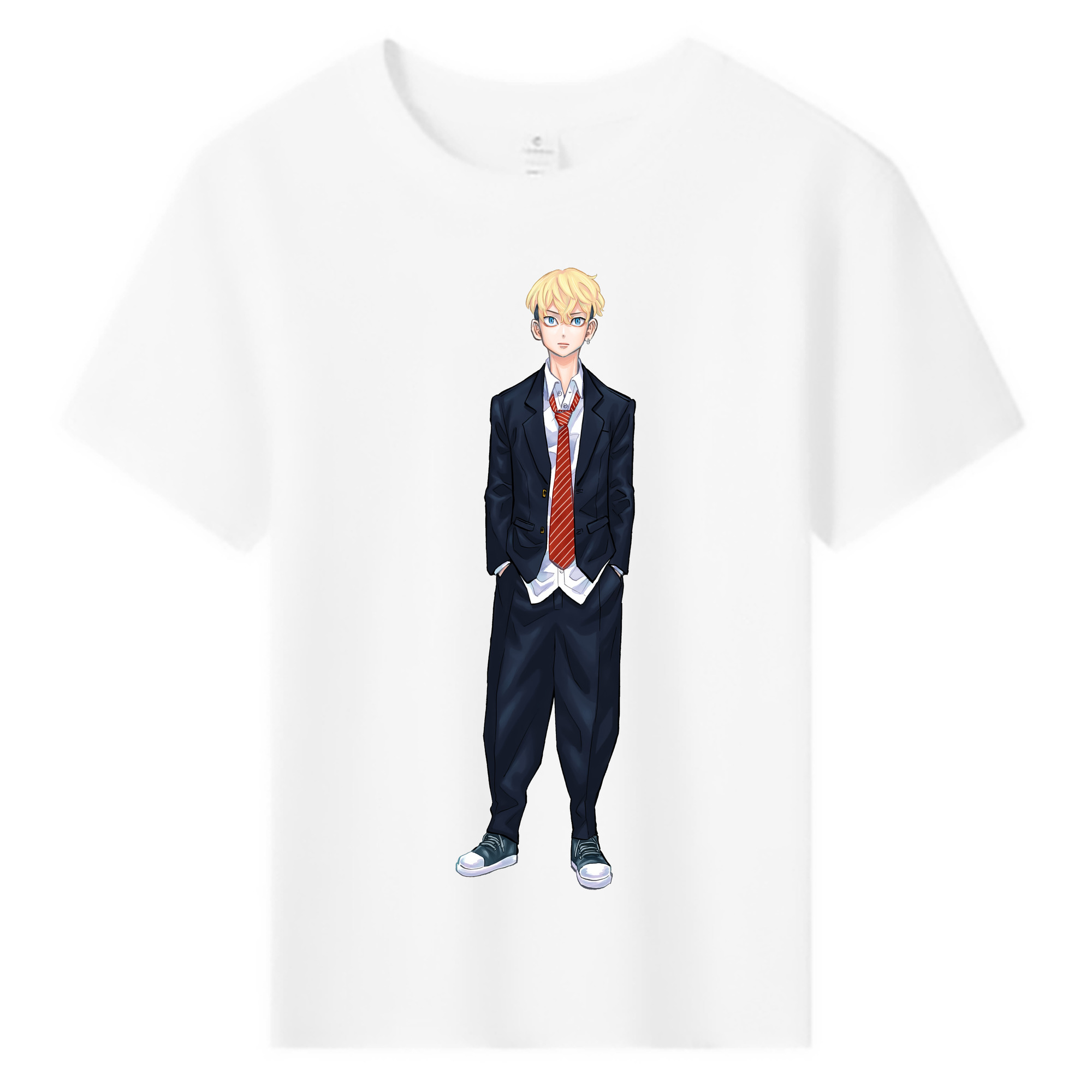（画像用） 東京リベンジャーズ Tokyo Revengers 綿100％キッズTシャツ（フロントプリント）