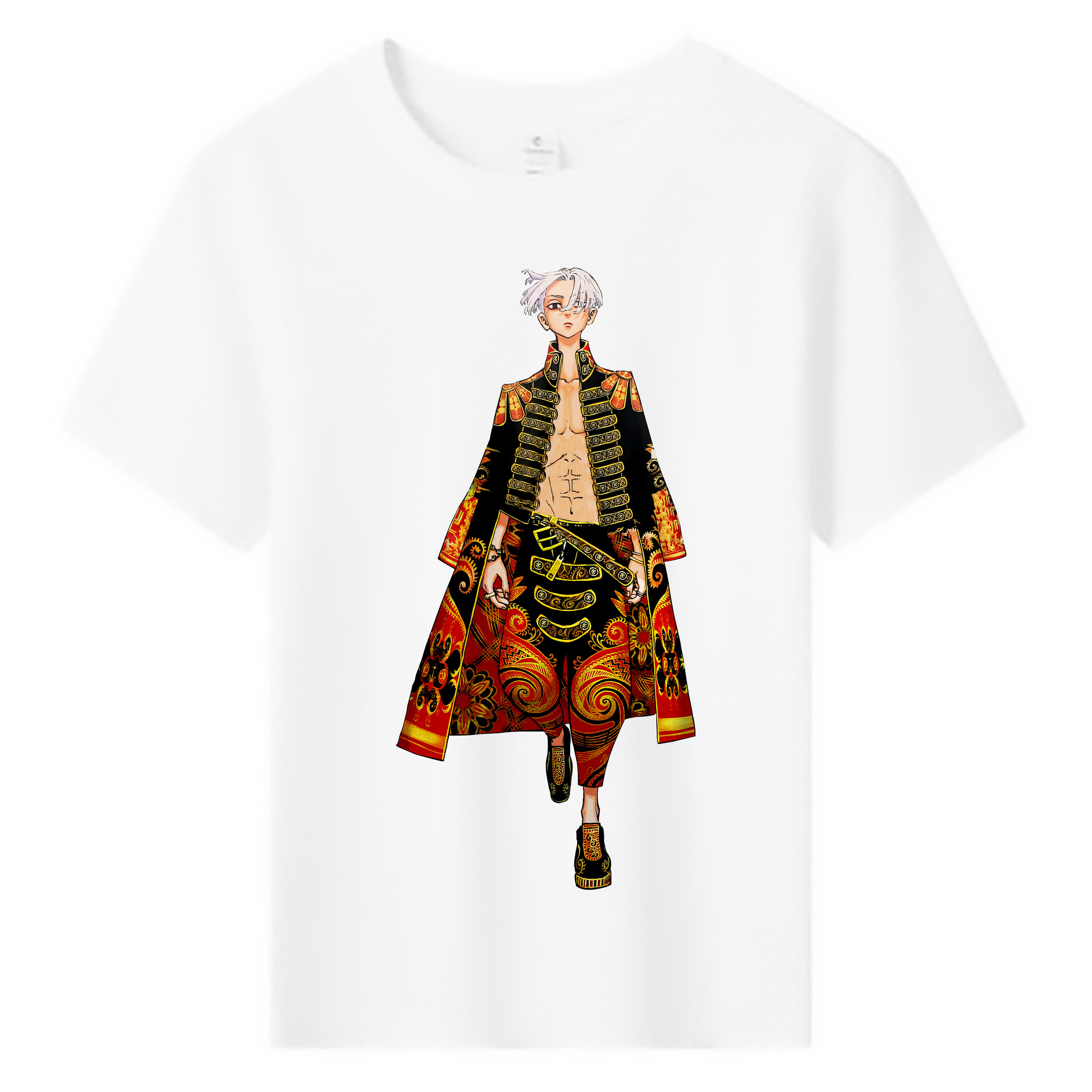 （画像用） 東京リベンジャーズ Tokyo Revengers 綿100％キッズTシャツ（フロントプリント）