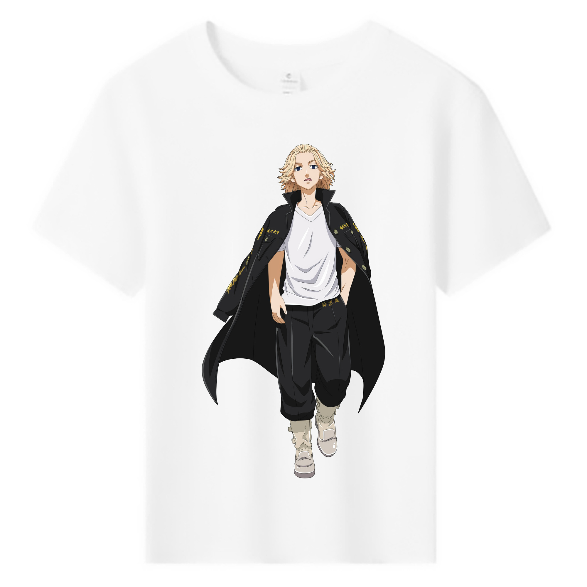 （画像用） 東京リベンジャーズ Tokyo Revengers 綿100％キッズTシャツ（フロントプリント）