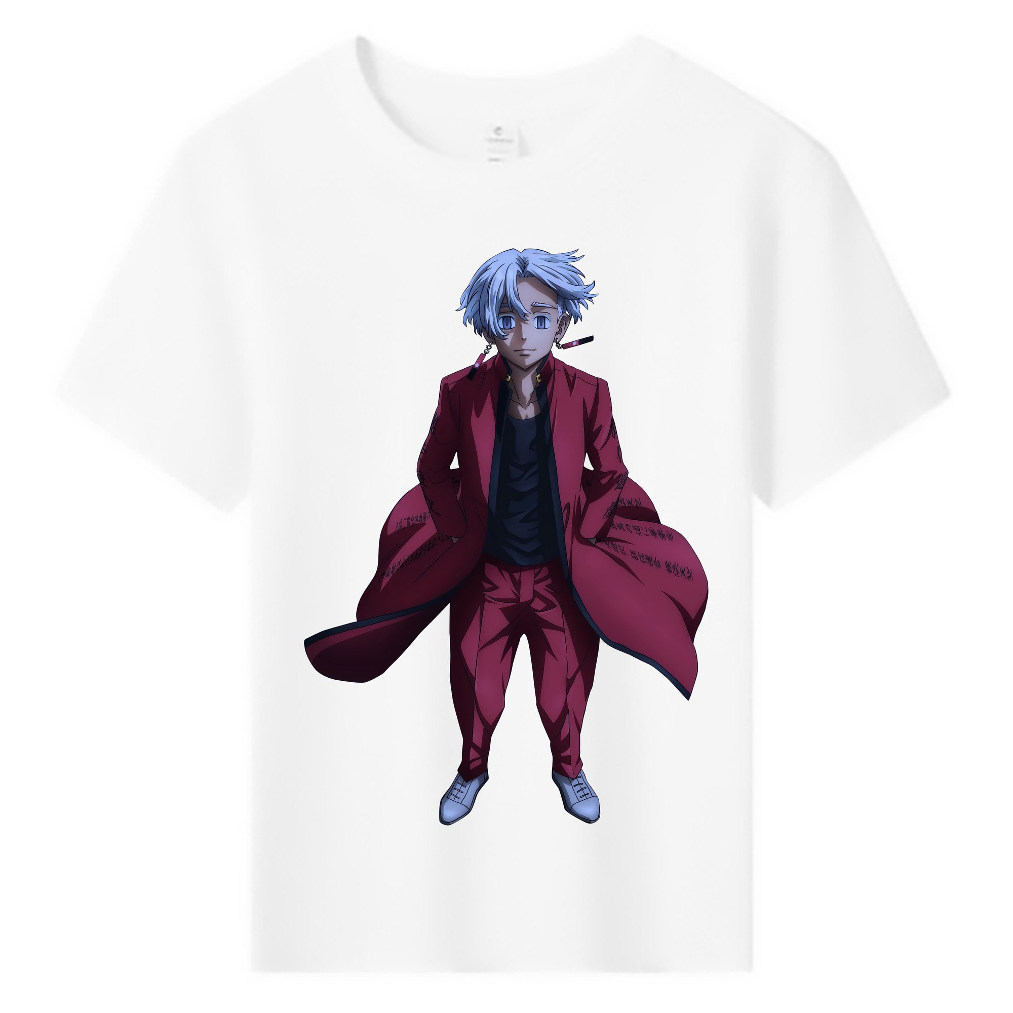 （画像用） 東京リベンジャーズ Tokyo Revengers 綿100％キッズTシャツ（フロントプリント）