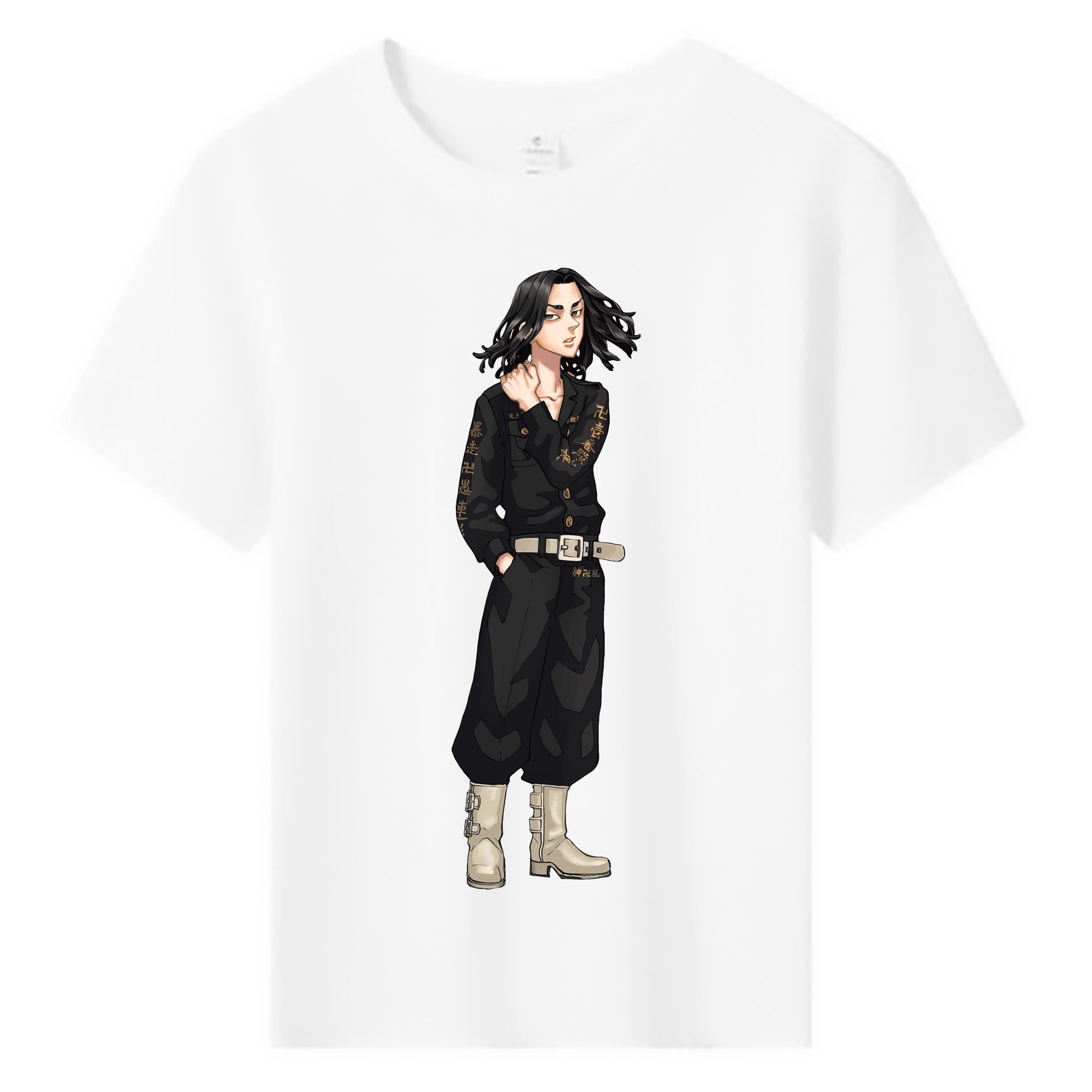 （画像用） 東京リベンジャーズ Tokyo Revengers 綿100％キッズTシャツ（フロントプリント）