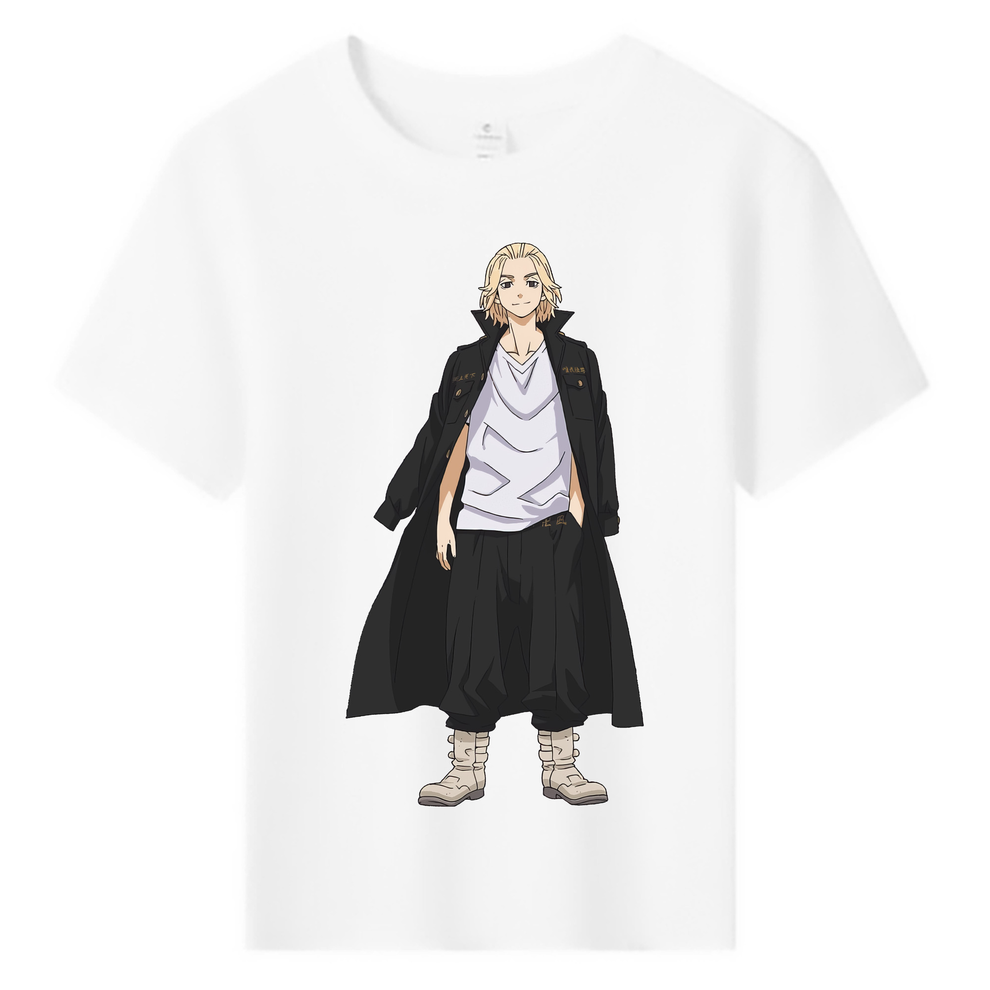 （画像用） 東京リベンジャーズ Tokyo Revengers 綿100％キッズTシャツ（フロントプリント）