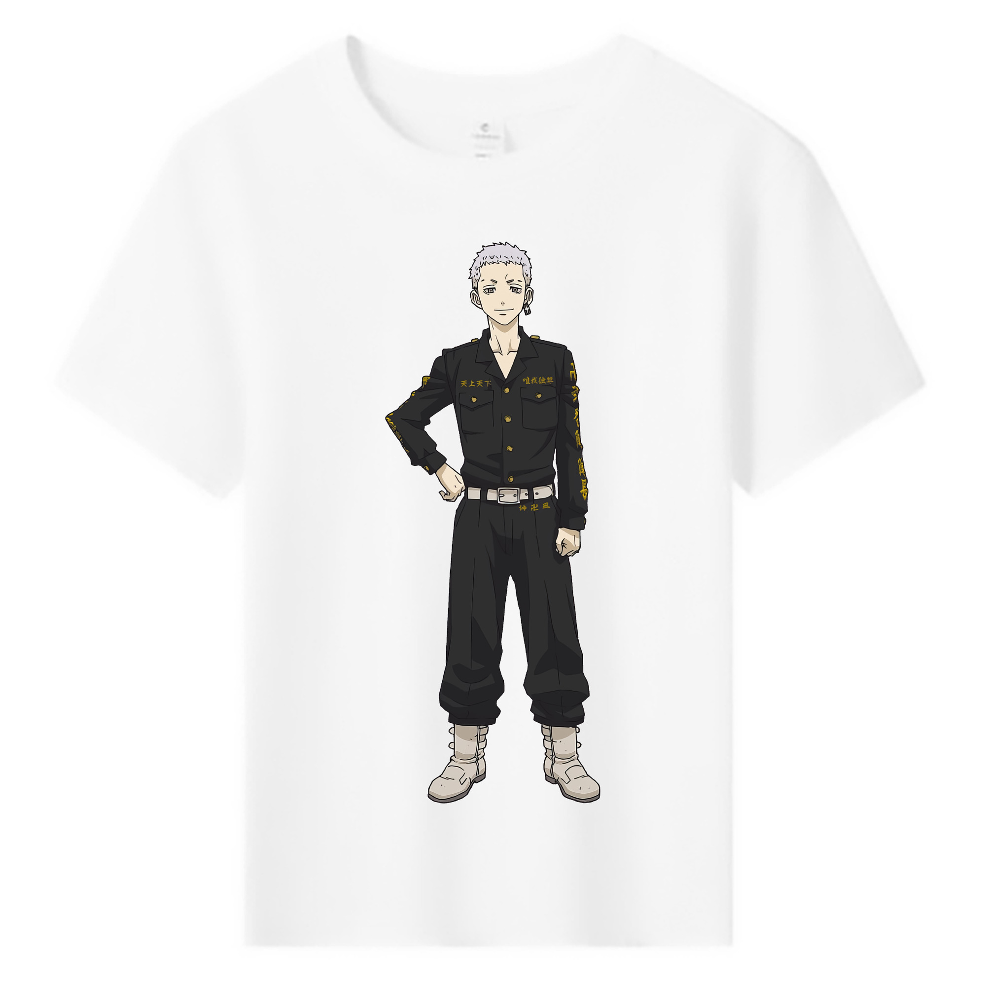 （画像用） 東京リベンジャーズ Tokyo Revengers 綿100％キッズTシャツ（フロントプリント）