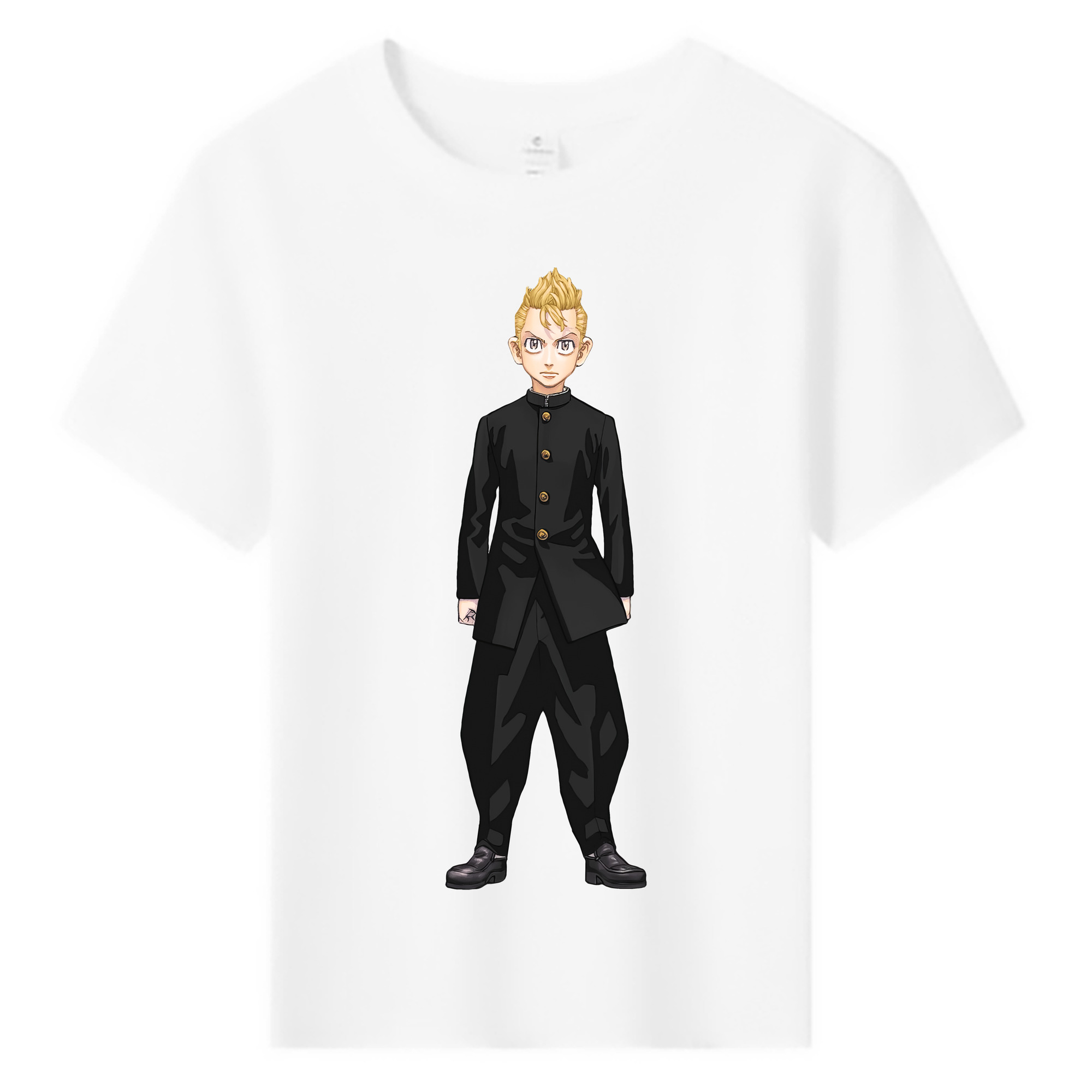 （画像用） 東京リベンジャーズ Tokyo Revengers 綿100％キッズTシャツ（フロントプリント）