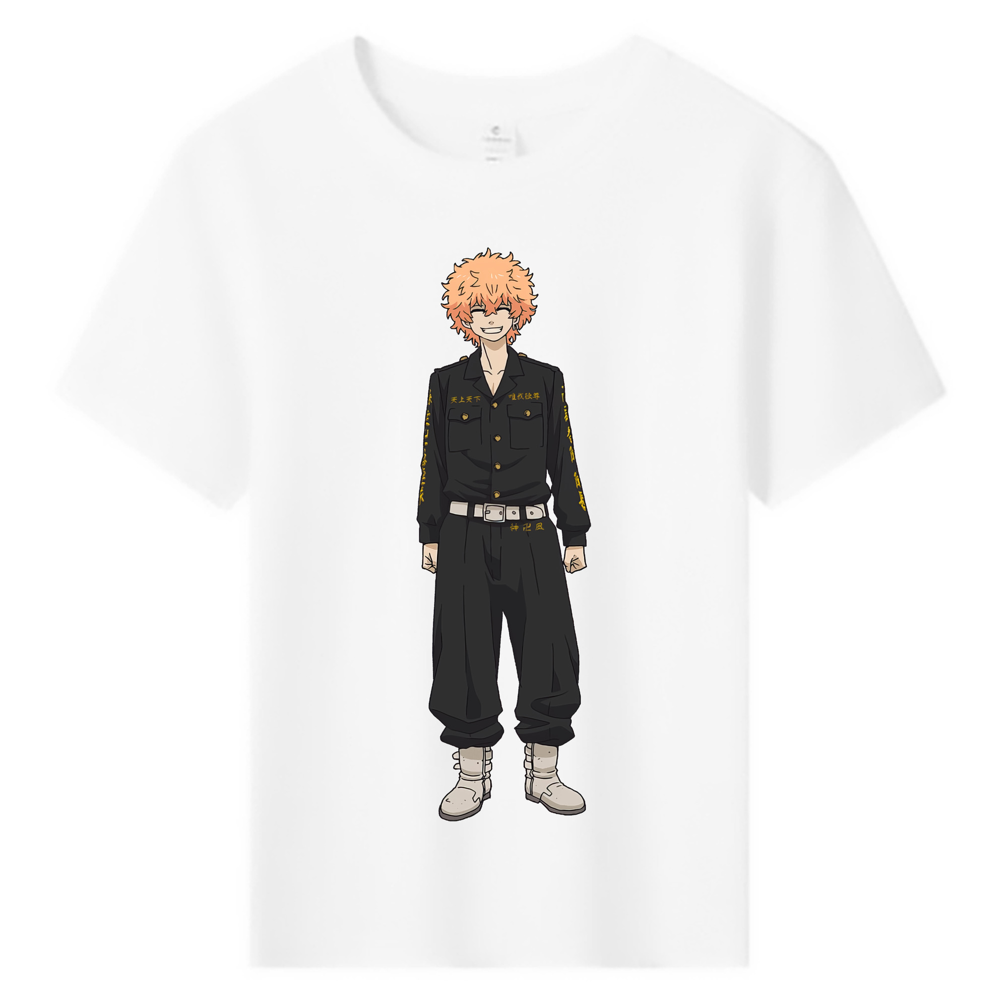 （画像用） 東京リベンジャーズ Tokyo Revengers 綿100％キッズTシャツ（フロントプリント）