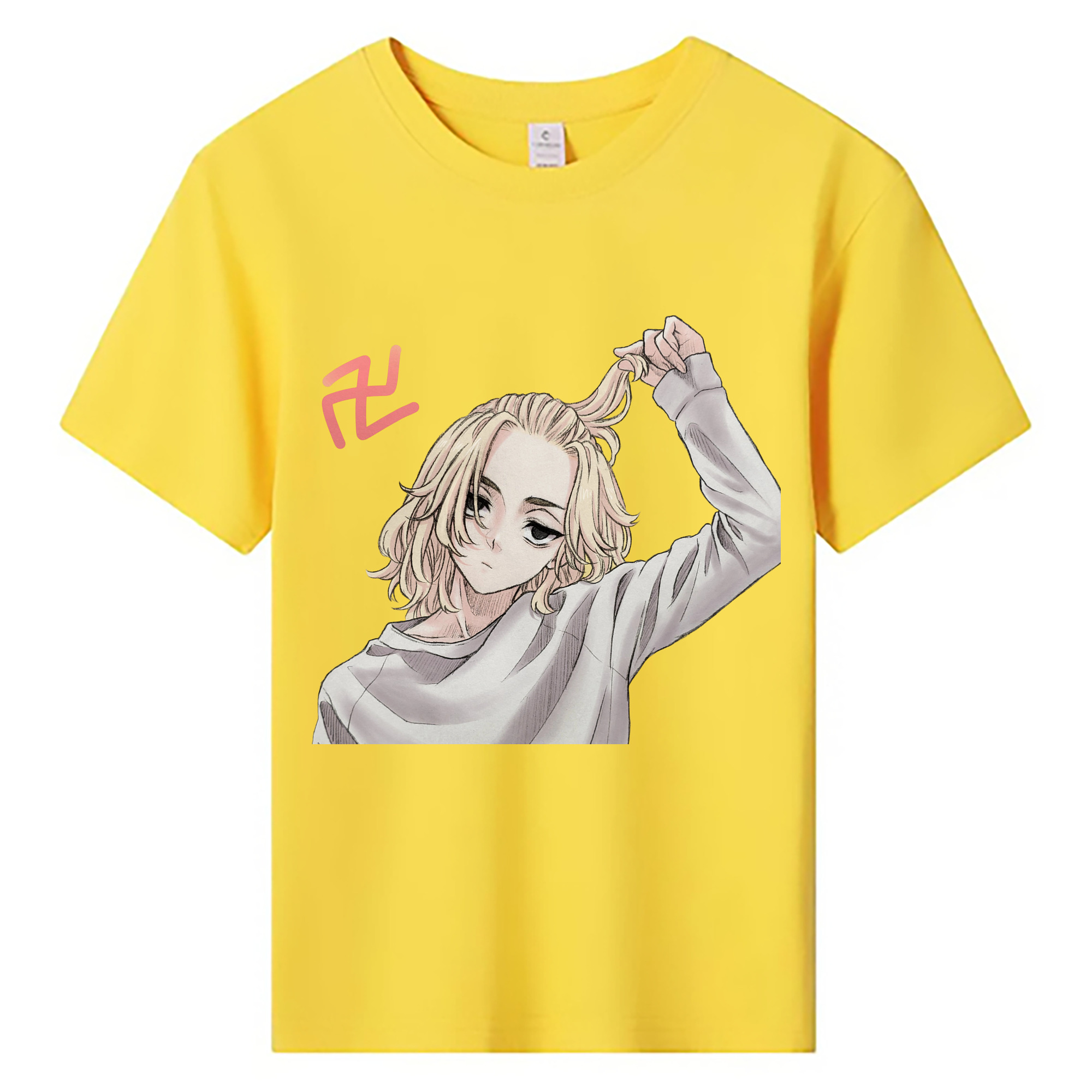 （画像用） 東京リベンジャーズ Tokyo Revengers 綿100％キッズTシャツ（フロントプリント）