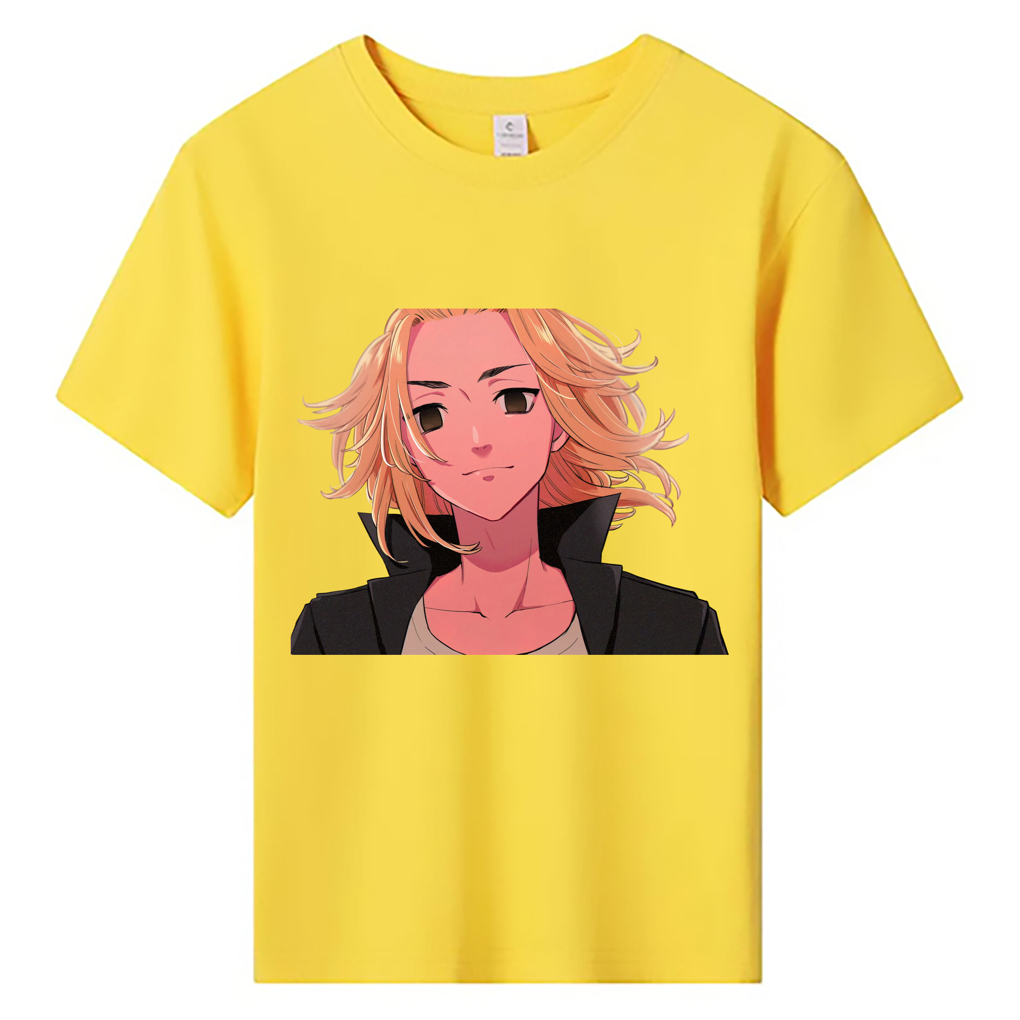 （画像用） 東京リベンジャーズ Tokyo Revengers 綿100％キッズTシャツ（フロントプリント）