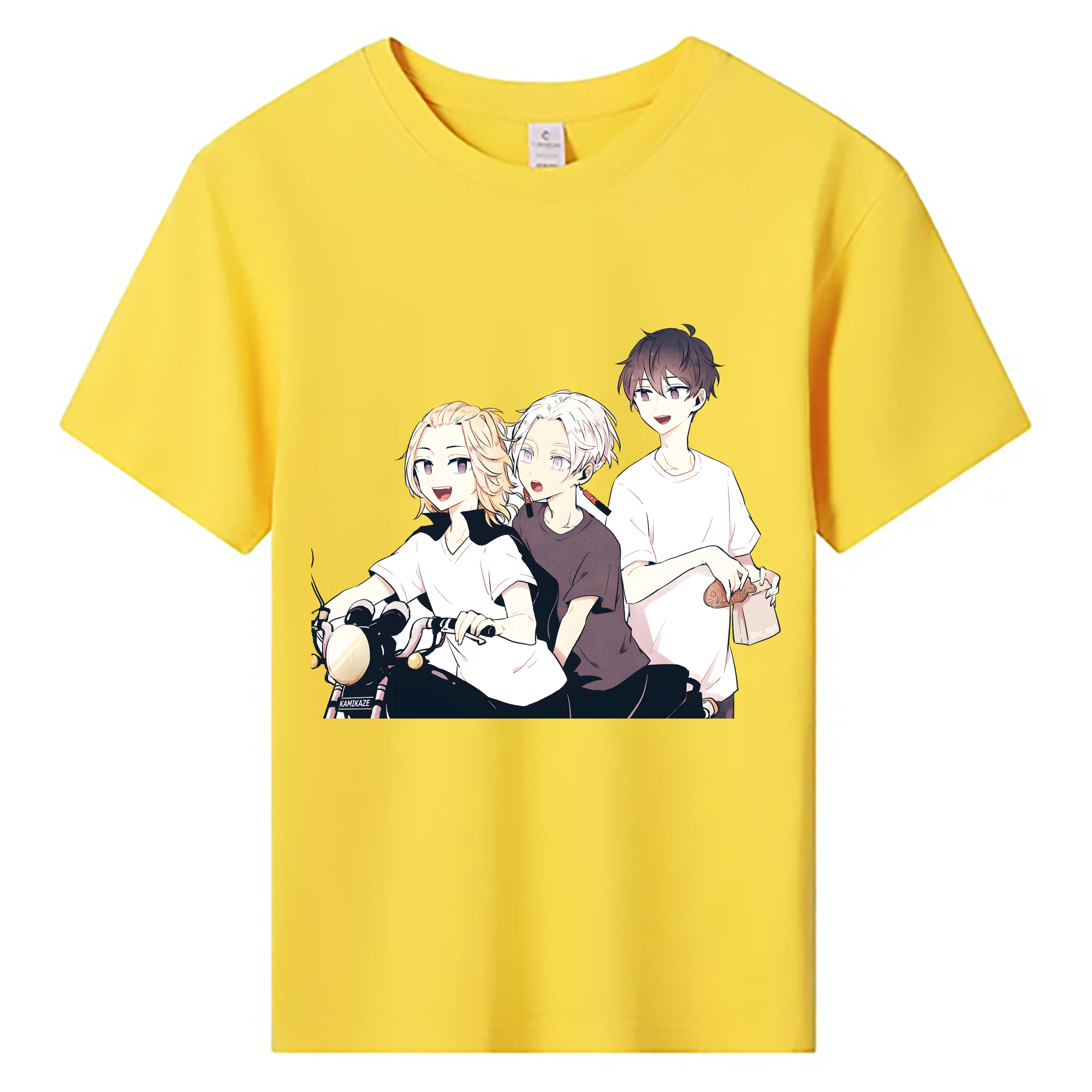 （画像用） 東京リベンジャーズ Tokyo Revengers 綿100％キッズTシャツ（フロントプリント）