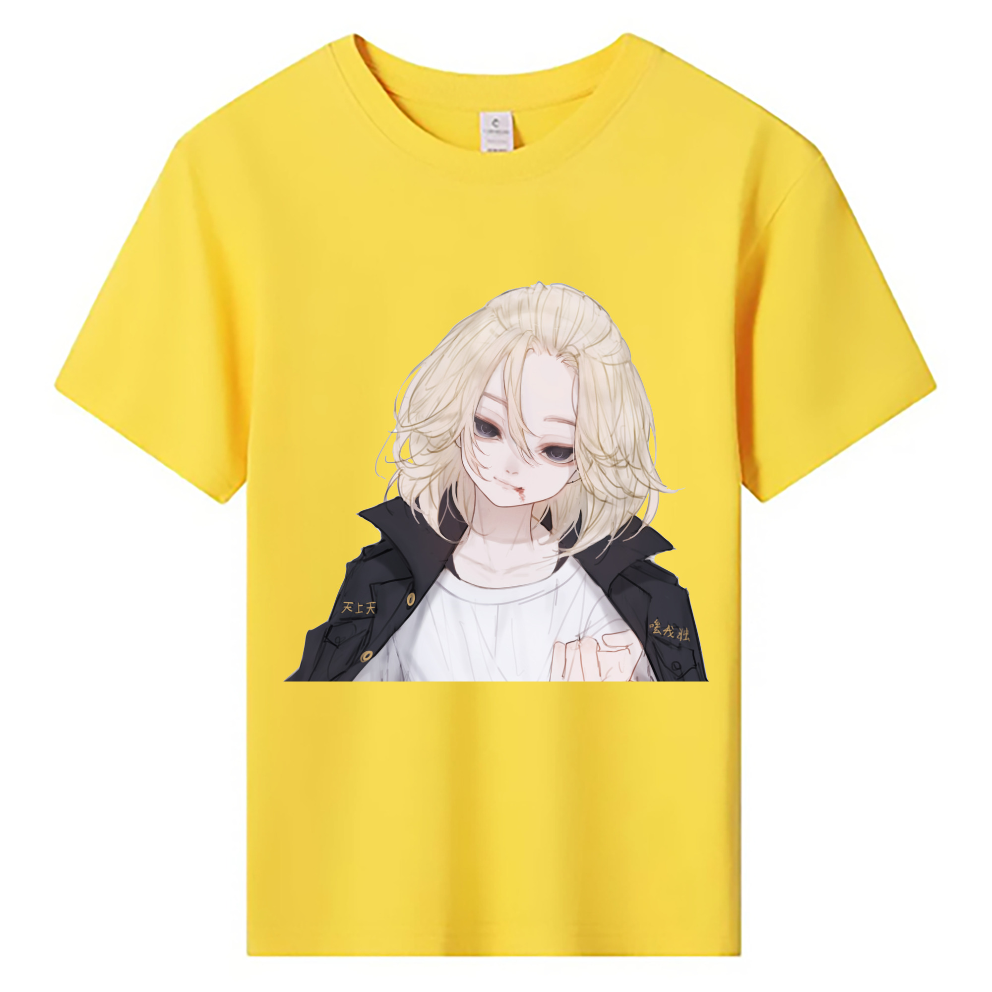 （画像用） 東京リベンジャーズ Tokyo Revengers 綿100％キッズTシャツ（フロントプリント）