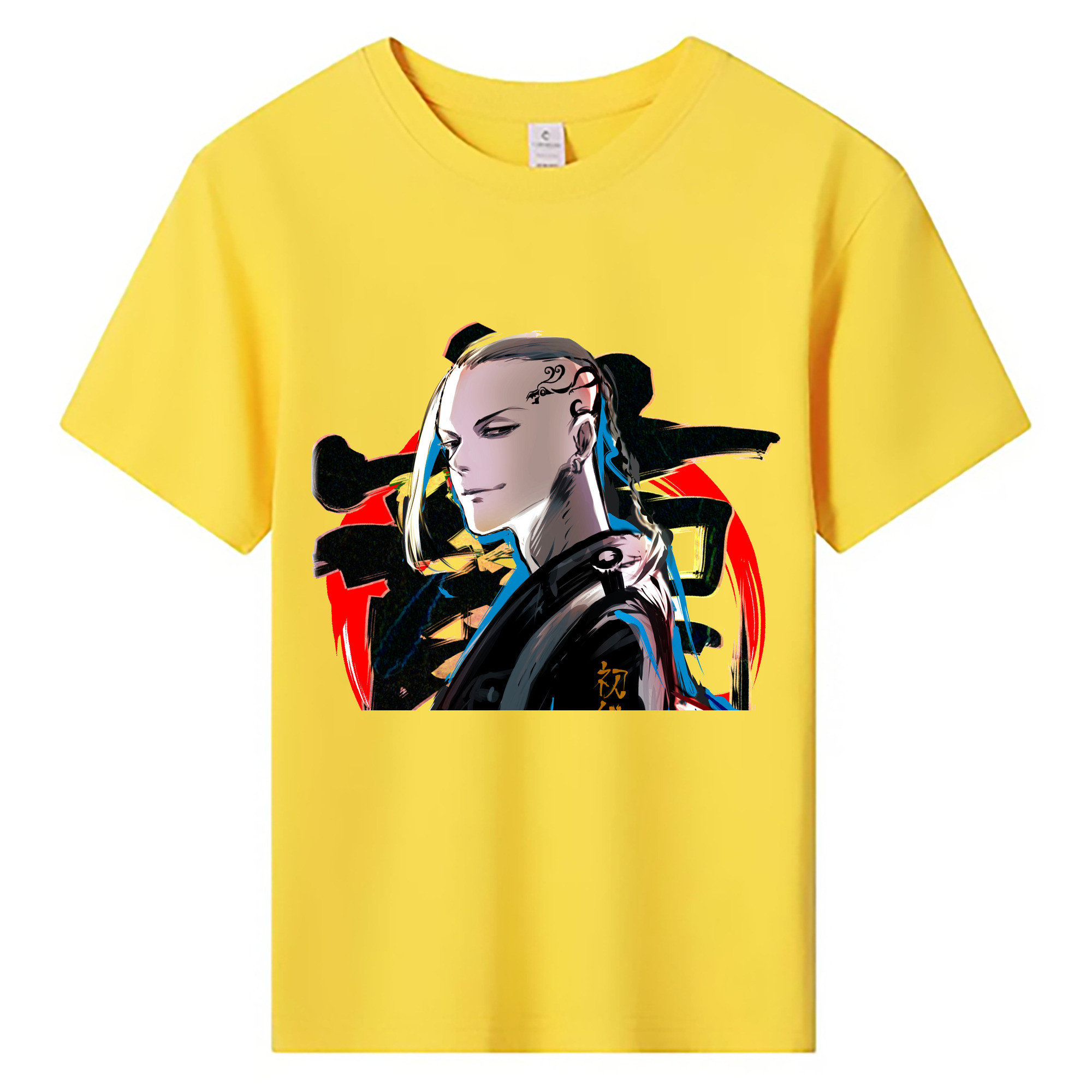 （画像用） 東京リベンジャーズ Tokyo Revengers 綿100％キッズTシャツ（フロントプリント）