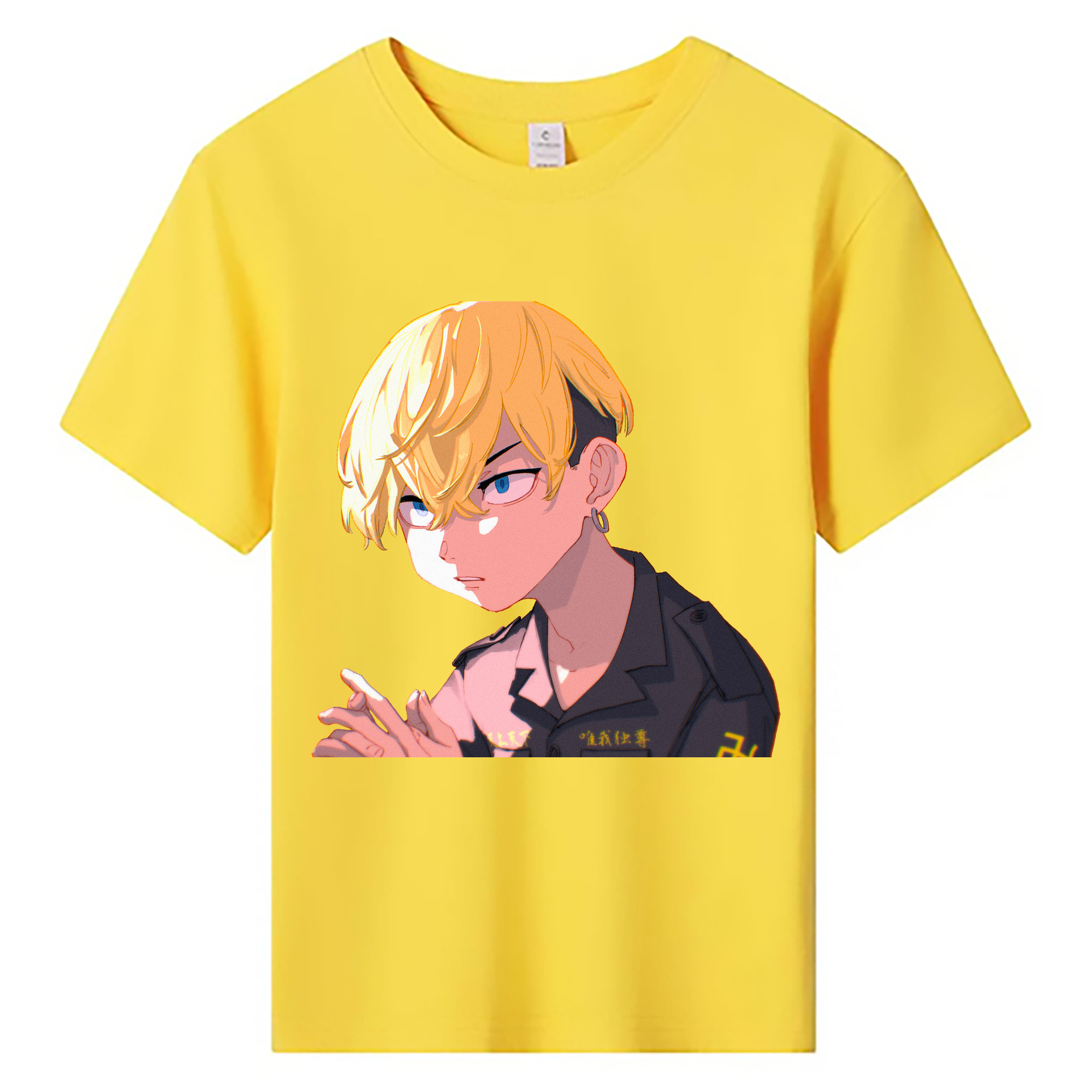 （画像用） 東京リベンジャーズ Tokyo Revengers 綿100％キッズTシャツ（フロントプリント）